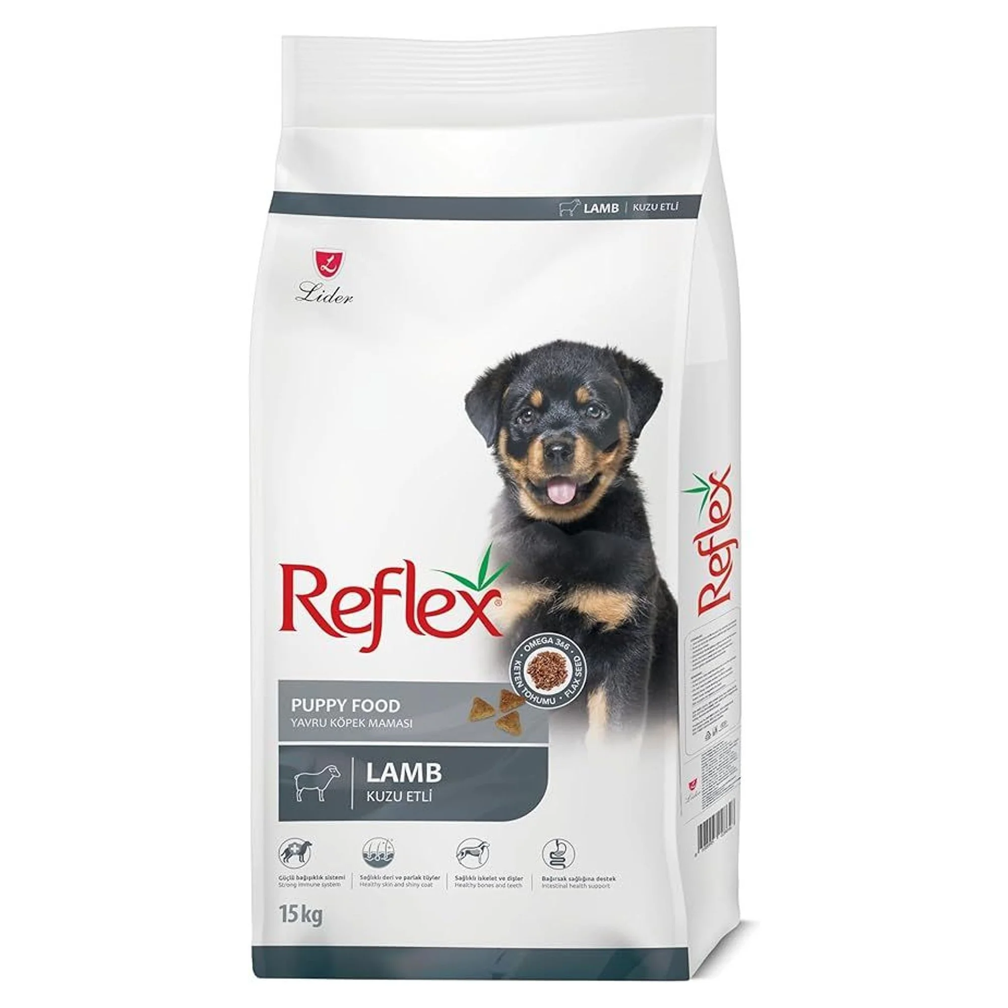 Reflex Puppy Lamb & Rice Yavru Köpek Maması 15 KG