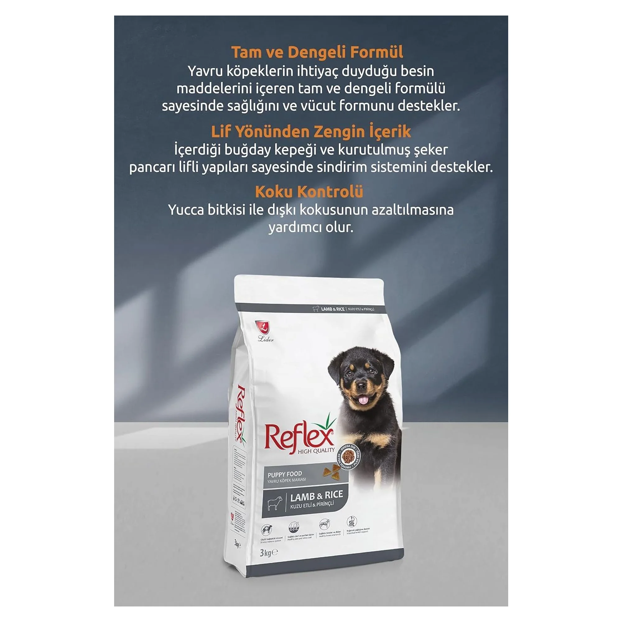 Reflex Kuzulu Yavru Kuru Köpek Maması 15 Kg — Normal — Görsel 2