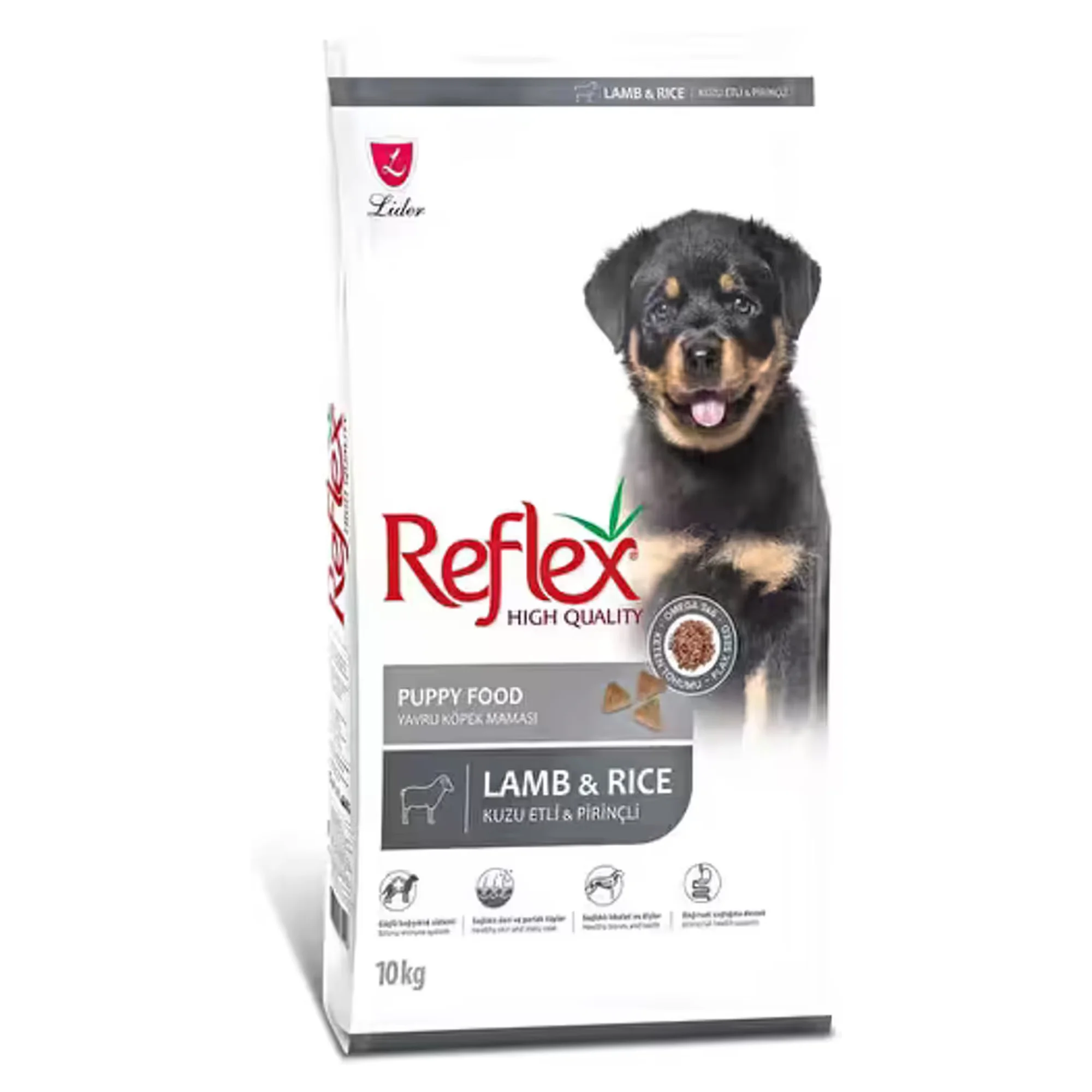 Reflex Reflex Kuzu Etli & Pirinçli Yetişkin Köpek Maması 10KG