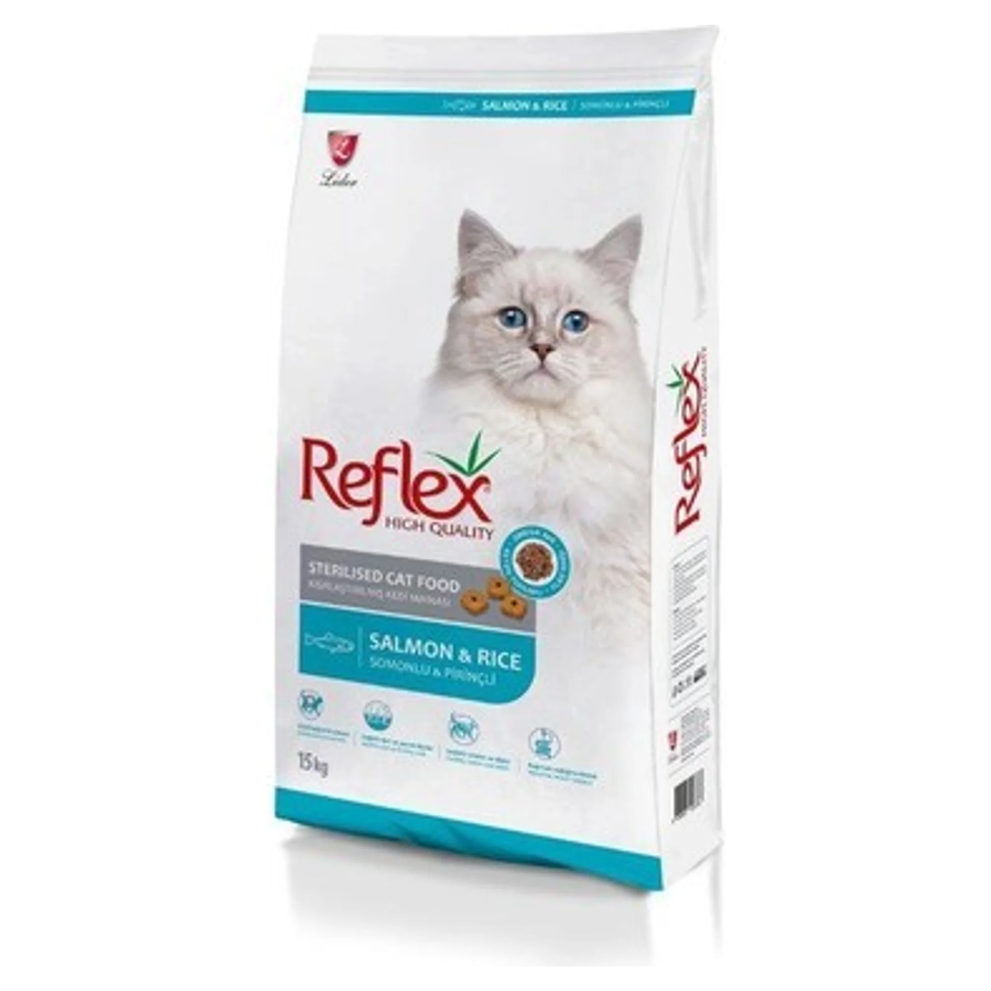 Reflex Reflex Sterilised Salmon & Rice Kısırlaştırılmış Kedi Maması 15 KG