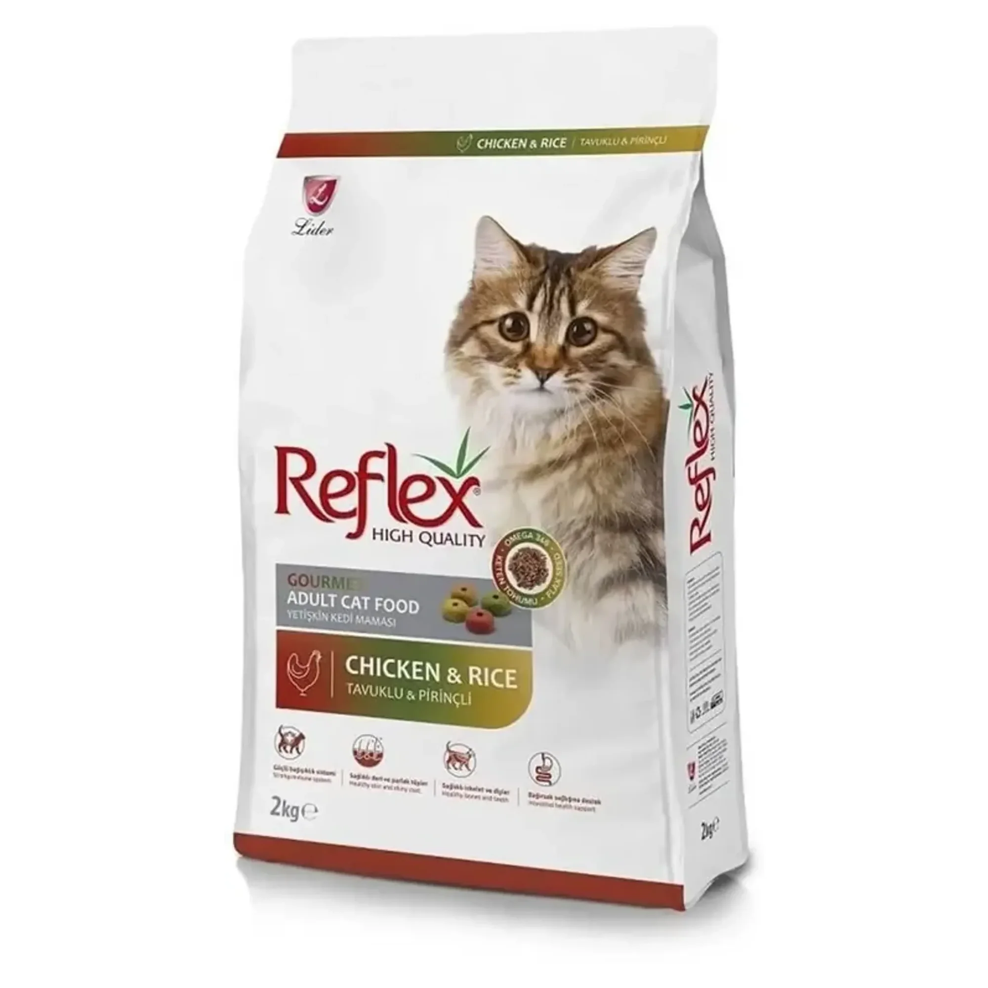 Reflex Reflex Tavuklu & Pirinçli Yavru Kedi Maması 2KG