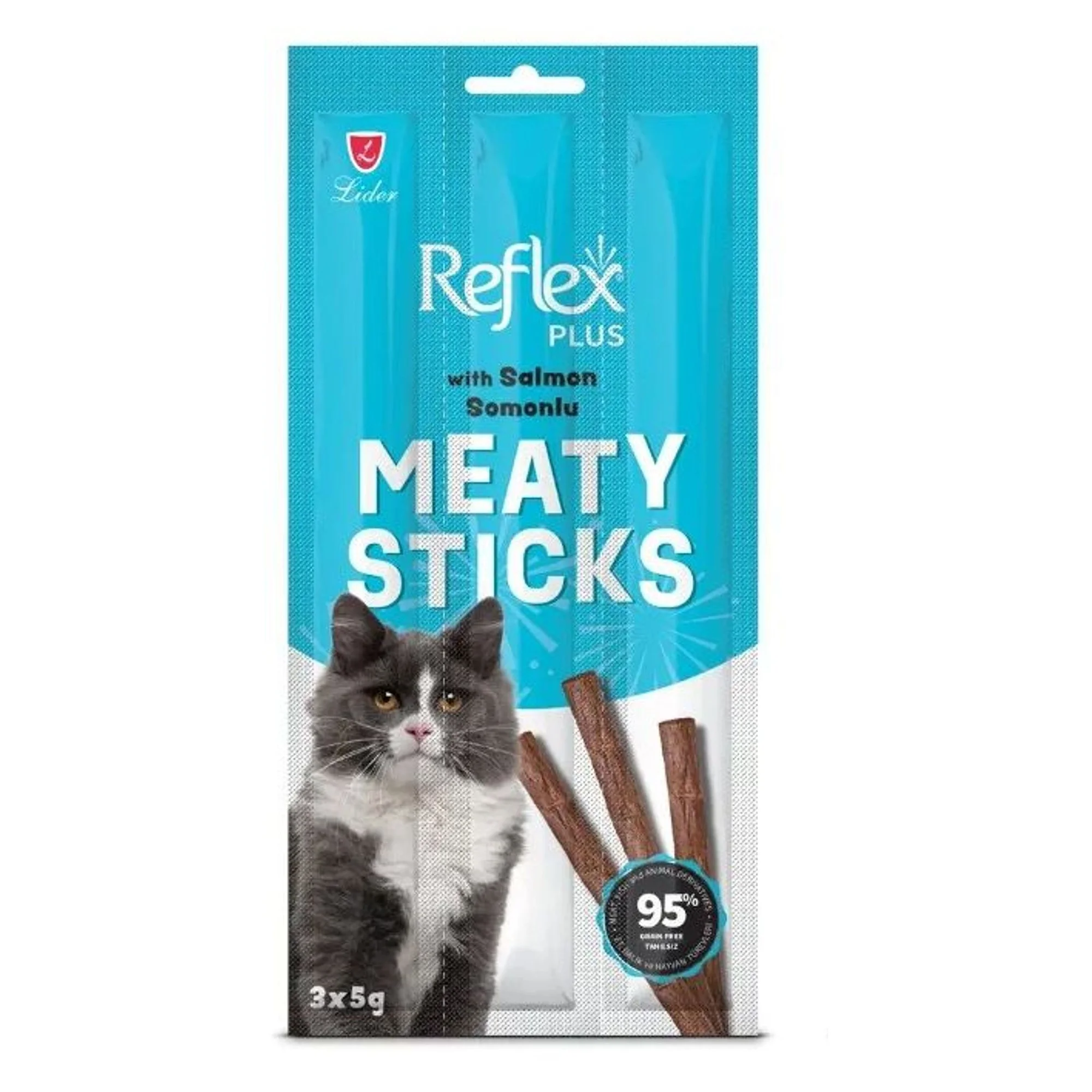 Reflex Plus Kedi Ödül Sticks Somon 3*5G