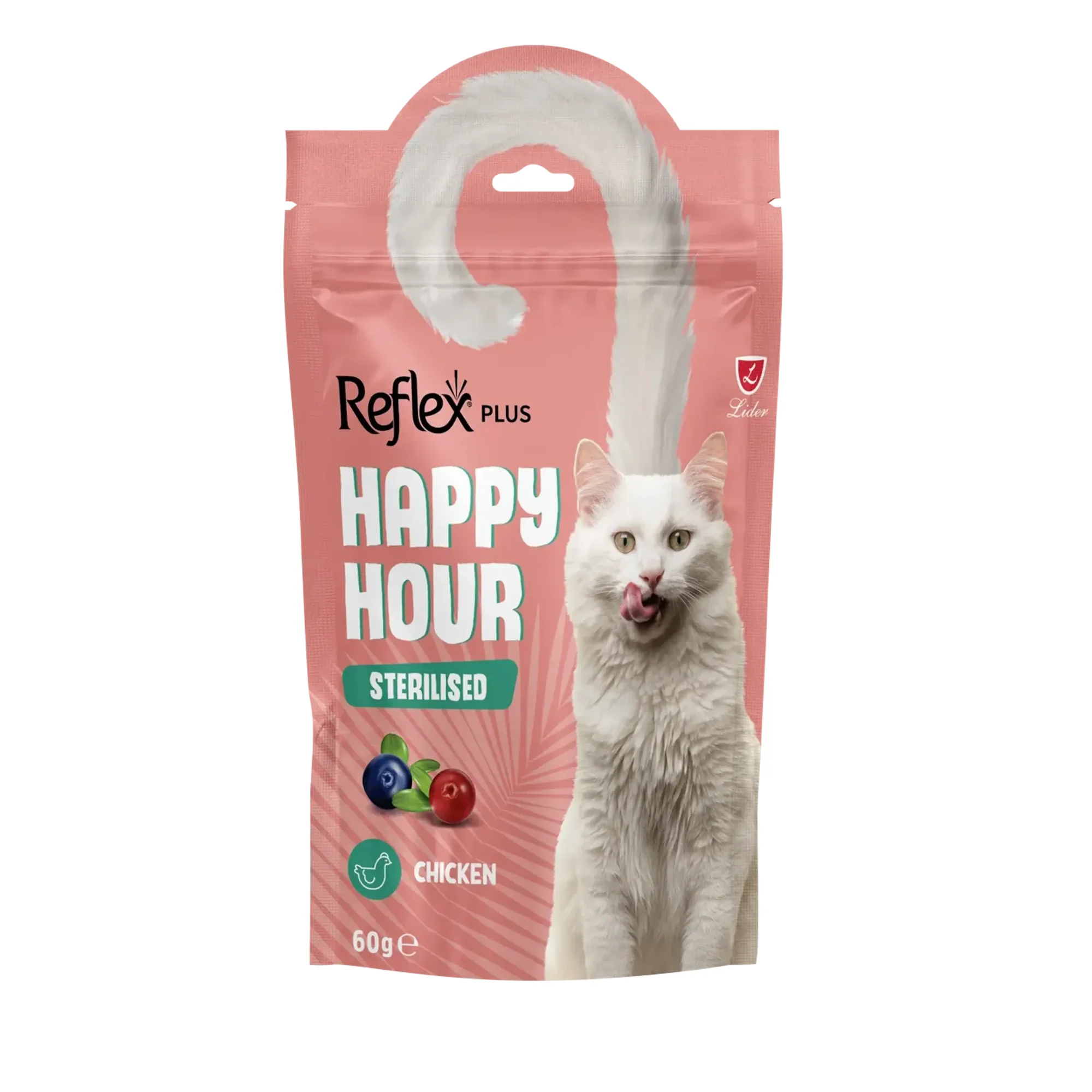 Reflex Reflex Happy Hour Kısırlaştırılmış Kedi Ödül Maması 60G