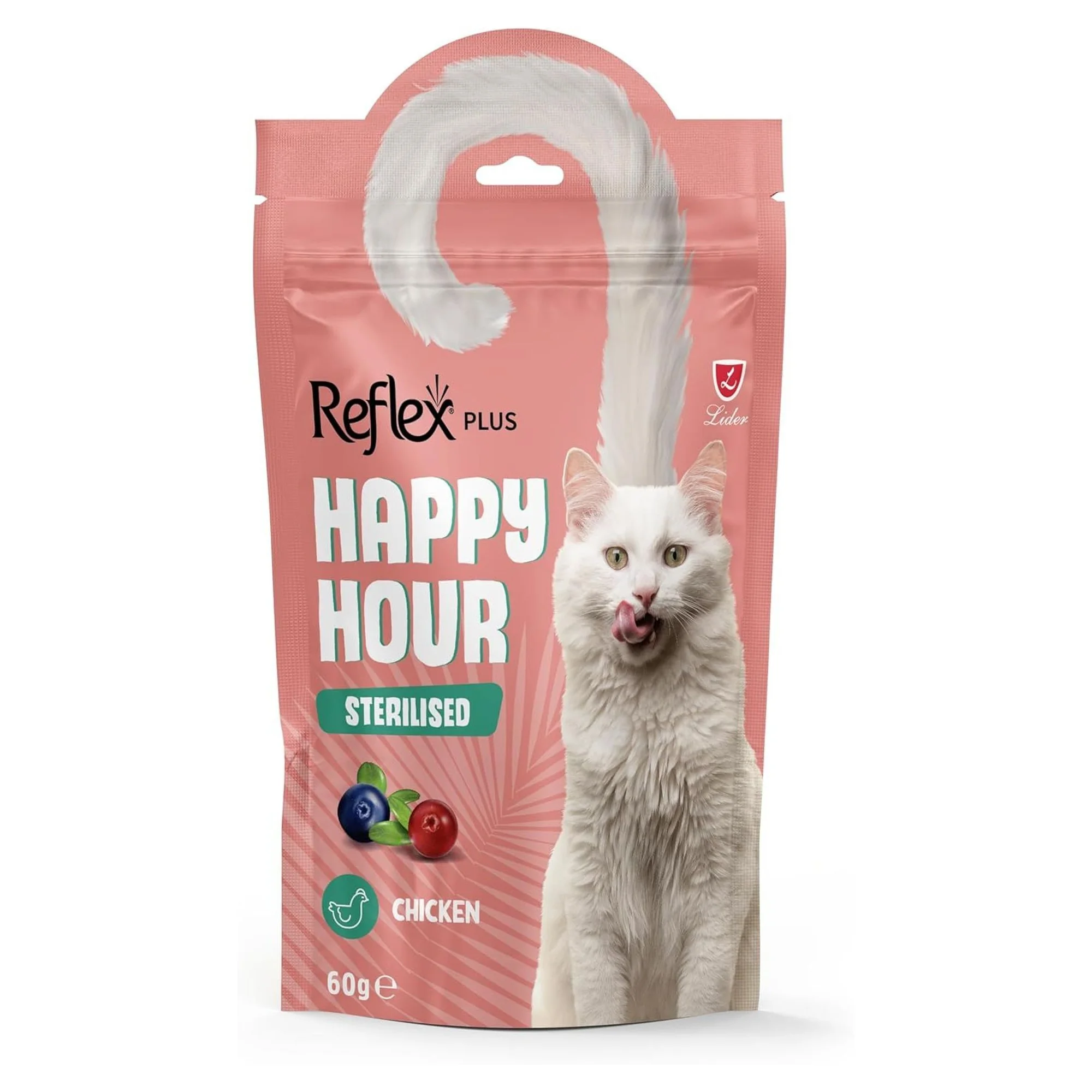 Reflex Happy Hour Kısırlaştırılmış Kedi Ödül Maması 60G