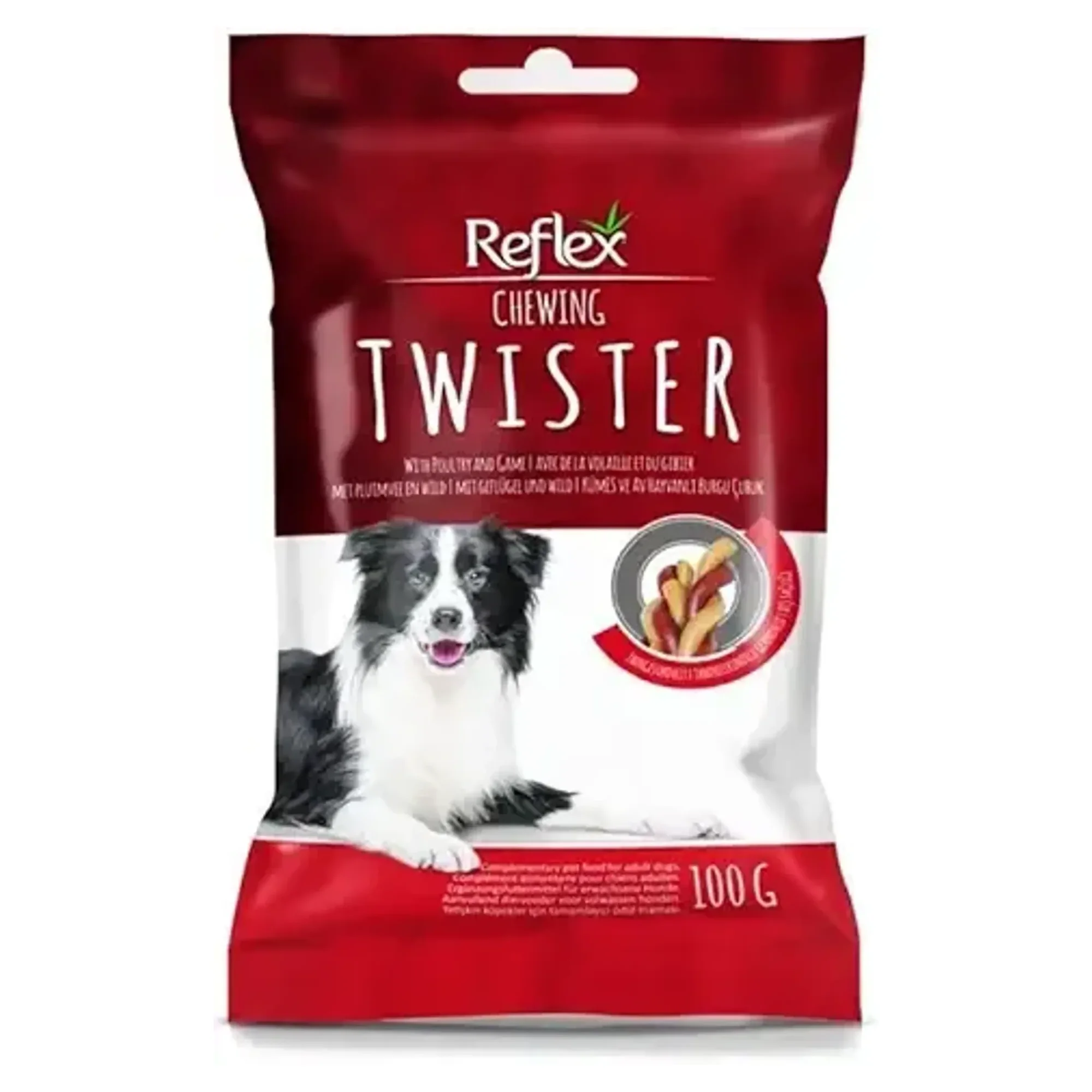Reflex Reflex Köpek Ödül Twister Çiğnenti Stick 100 G