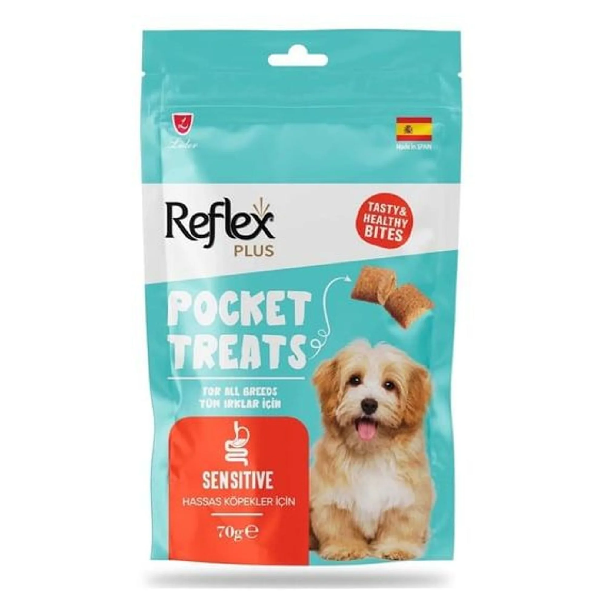 Reflex Reflex Pocket Treats Sensitive Köpek Ödül Maması 70 G
