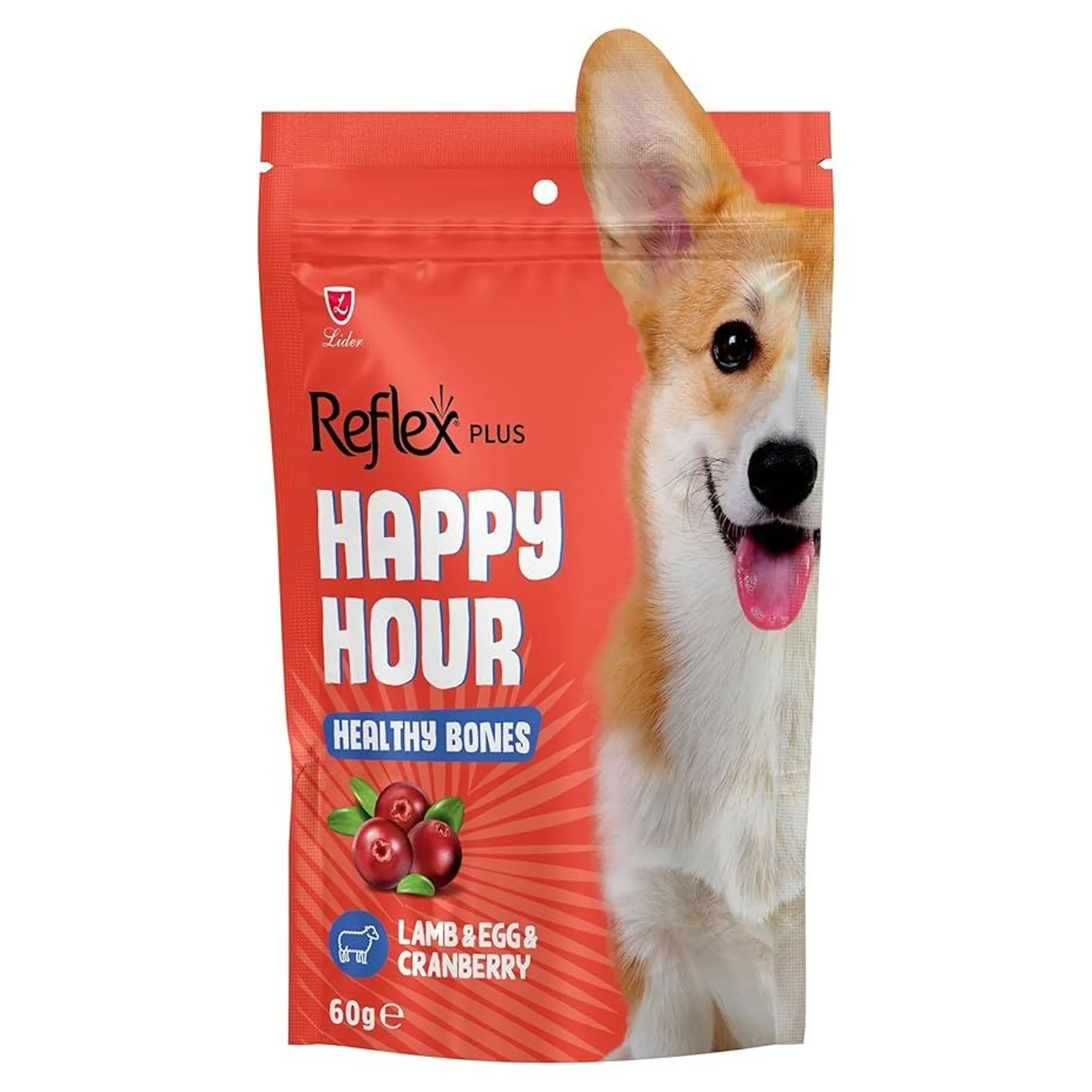 Reflex Happy Hour Sağlıklı Kemikler İçin Destekleyici Köpek Ödül Maması 60G