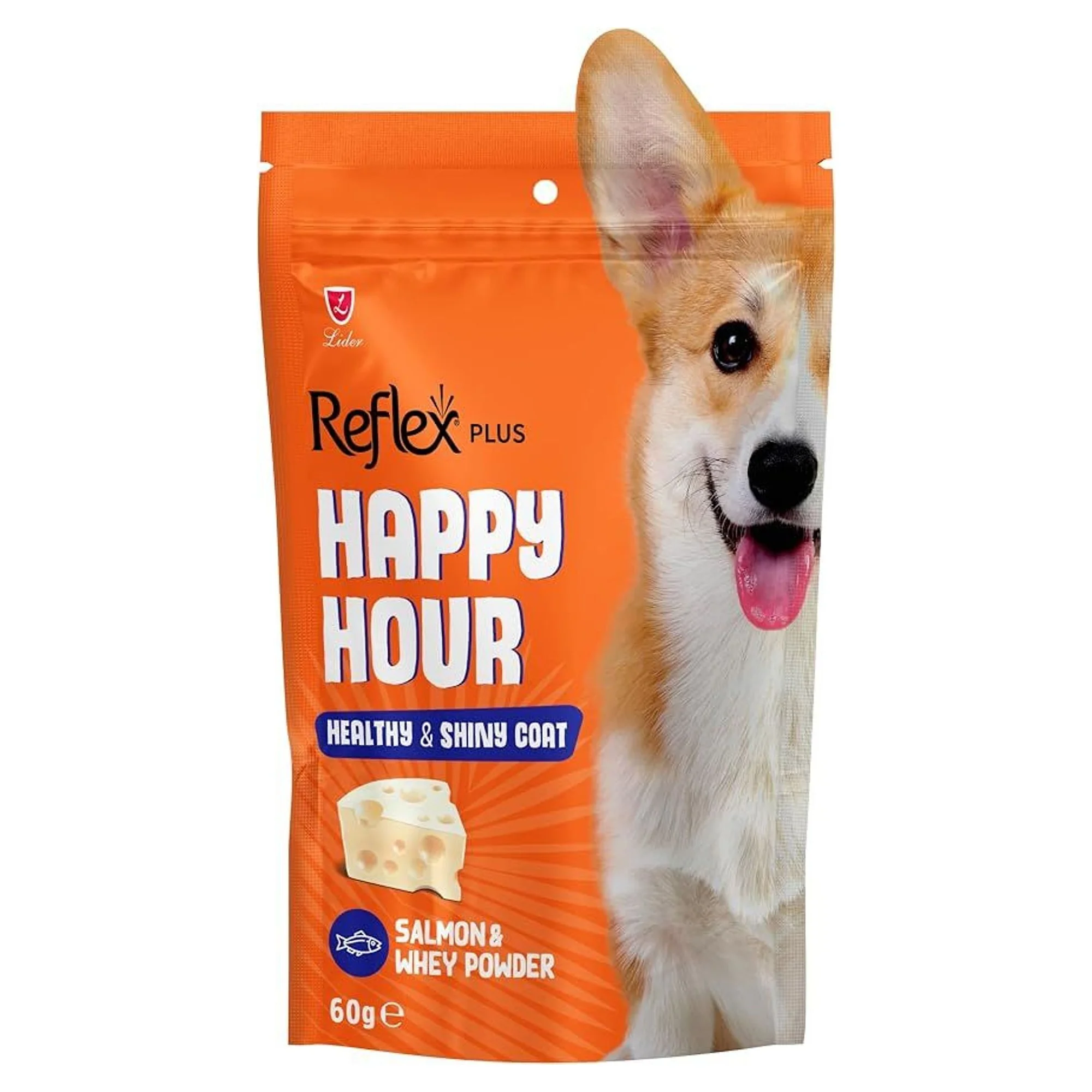 Reflex Happy Hour Sağlıklı ve Parlak Tüyler İçin Destekleyici Köpek Ödül Maması 60G