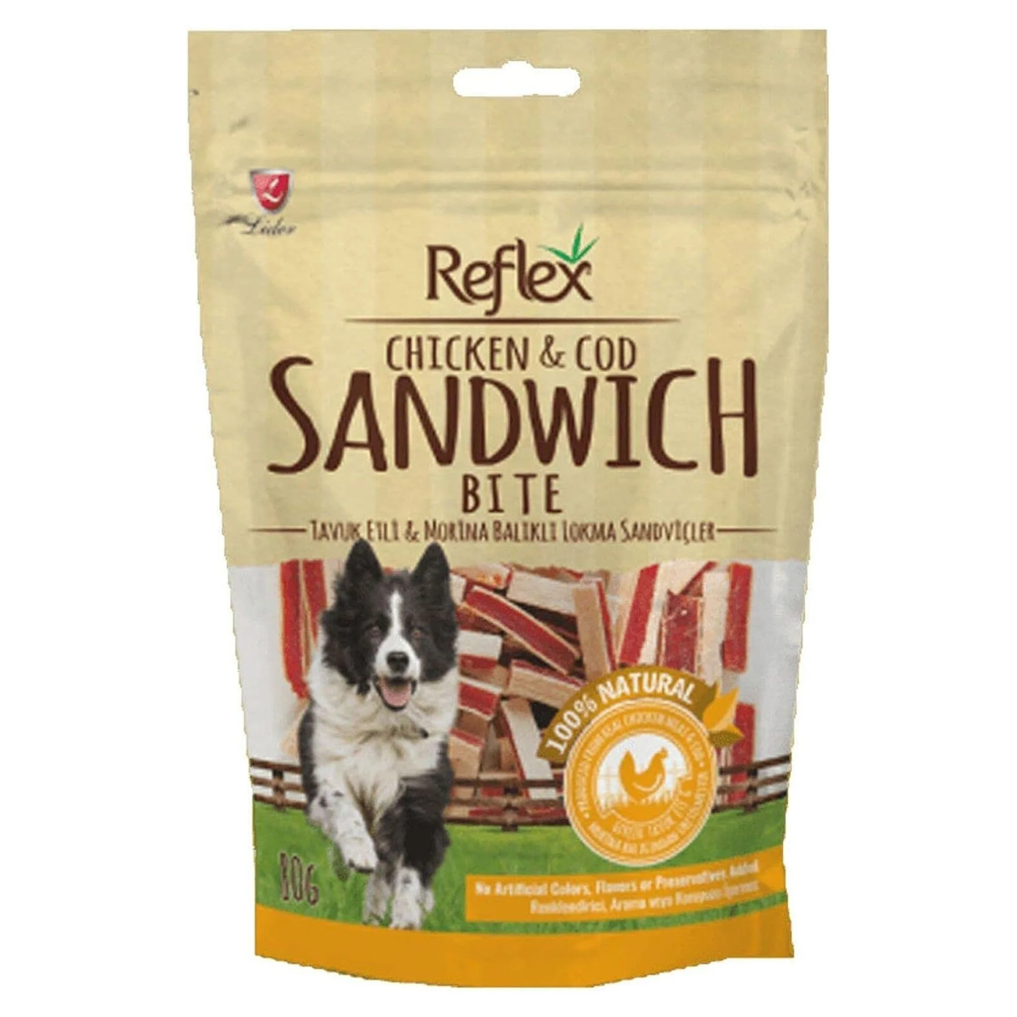 Reflex Tavuk ve Morina Balıklı Köpek Ödül Maması 80 G
