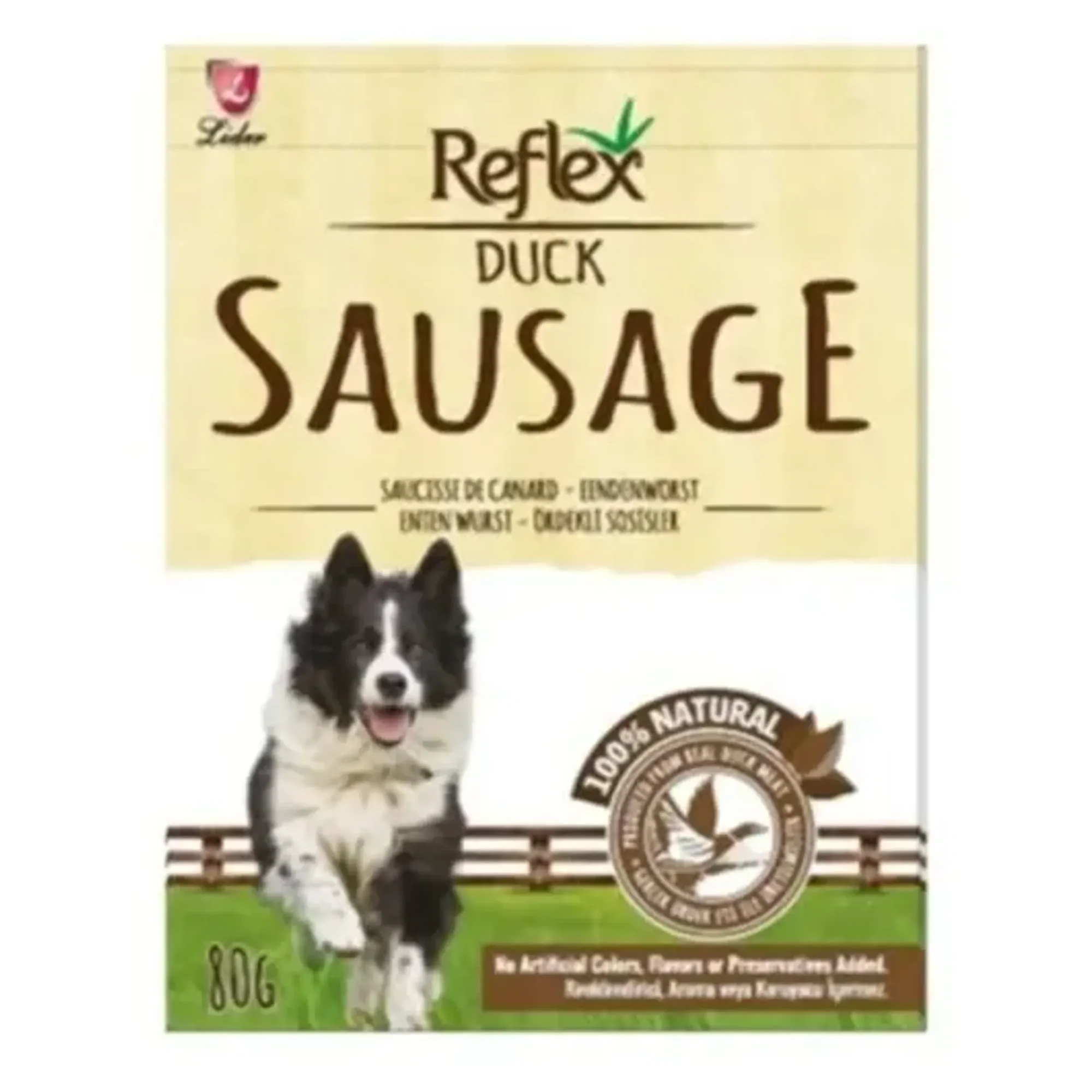 Reflex Reflex Köpek Ördek Sosis 80 G