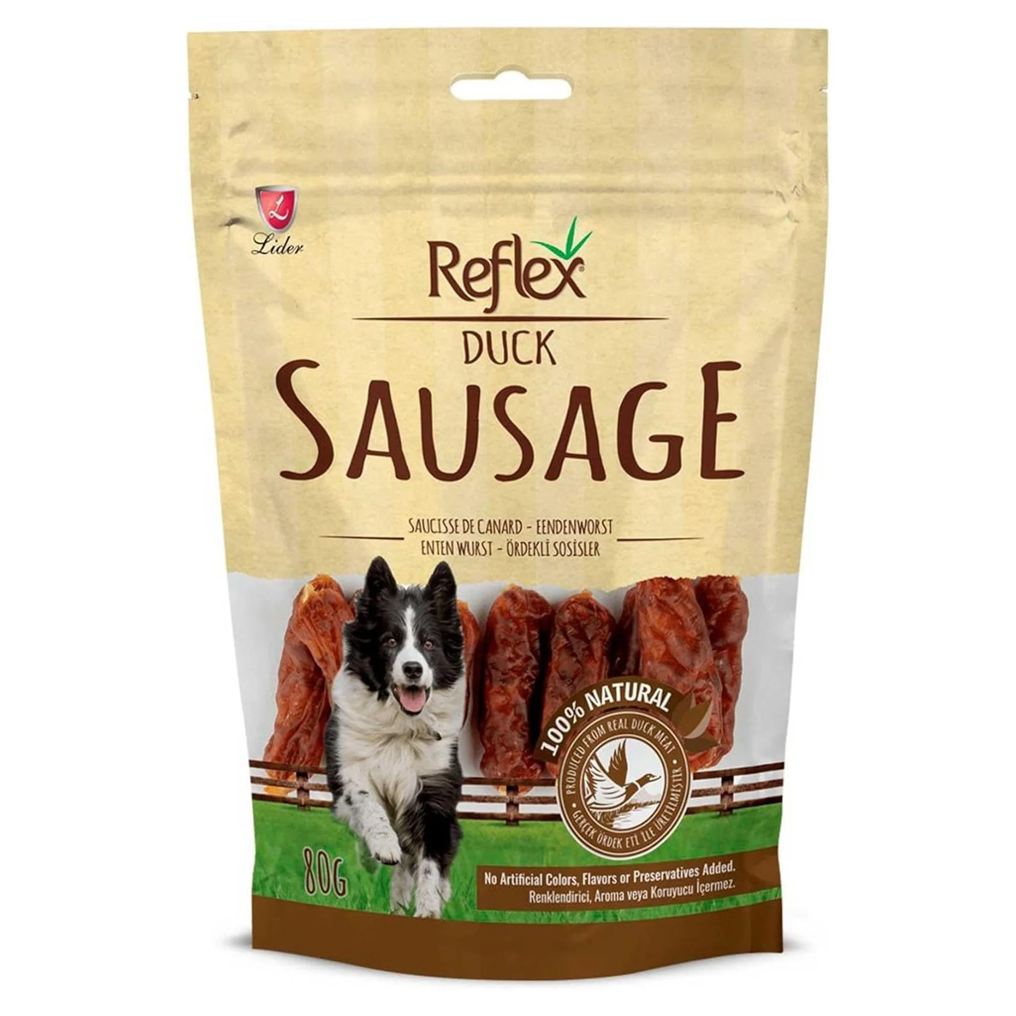 Reflex Plus Ördekli Yarı Yumuşak Köpek Ödül Maması 80 G
