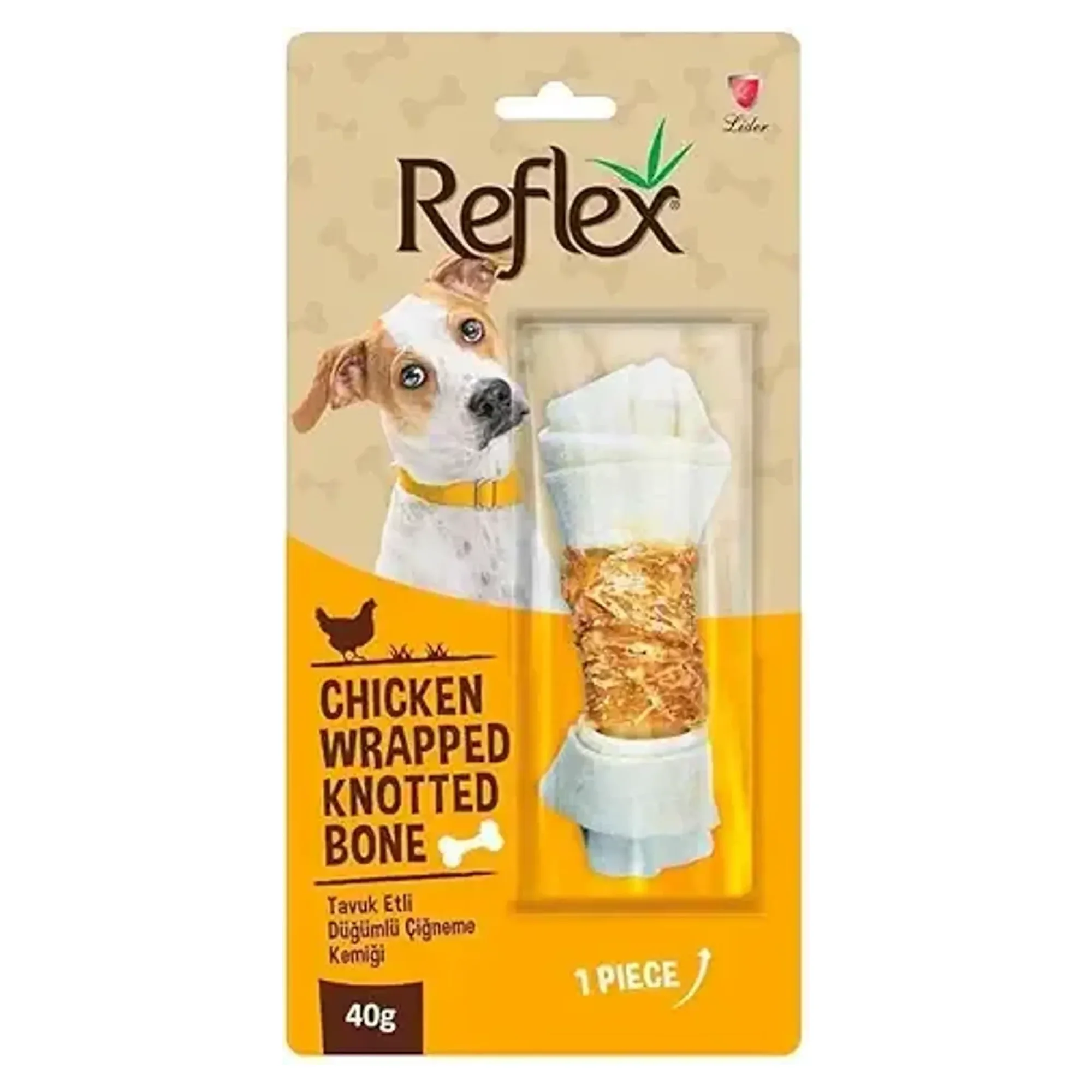 Reflex Reflex Tavuk Etli Düğümlü Kemik 40 G