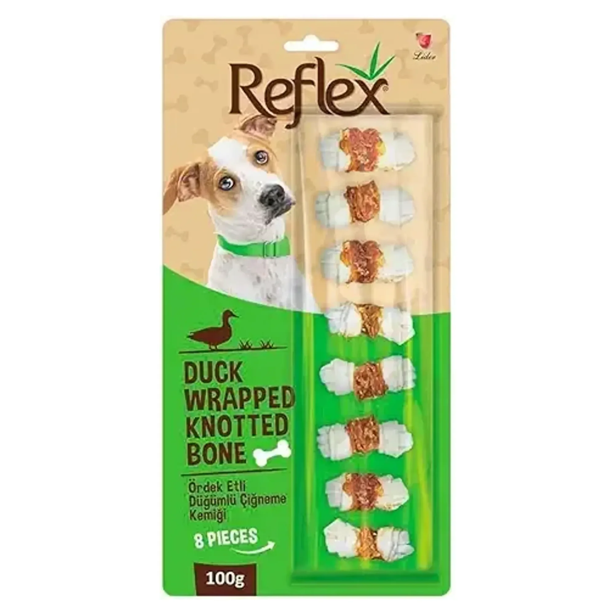 Reflex Reflex Ördek Etli Düğümlü Kemik 8 Li 100 G