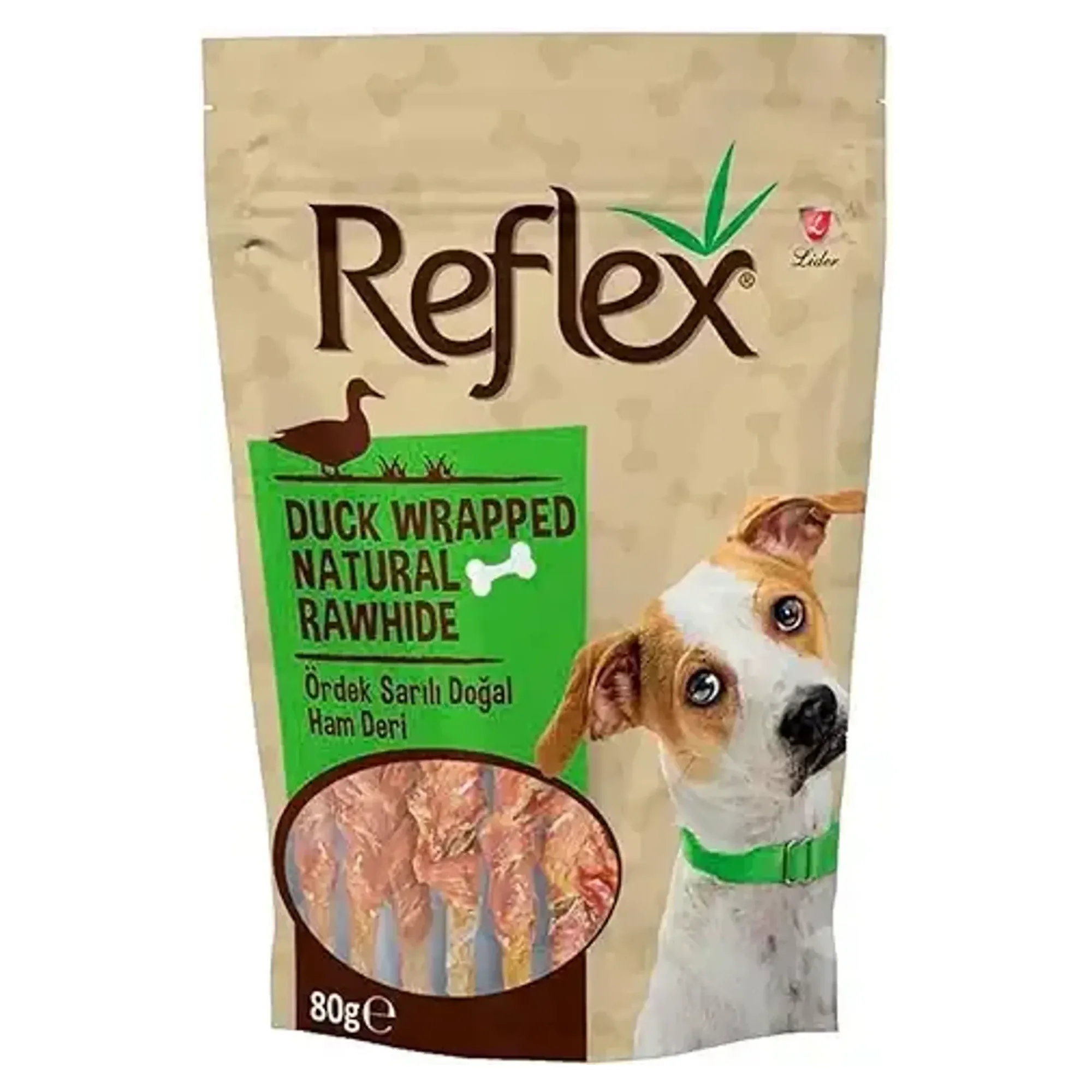 Reflex Reflex Ördek Etli Natural Kemik 80 G