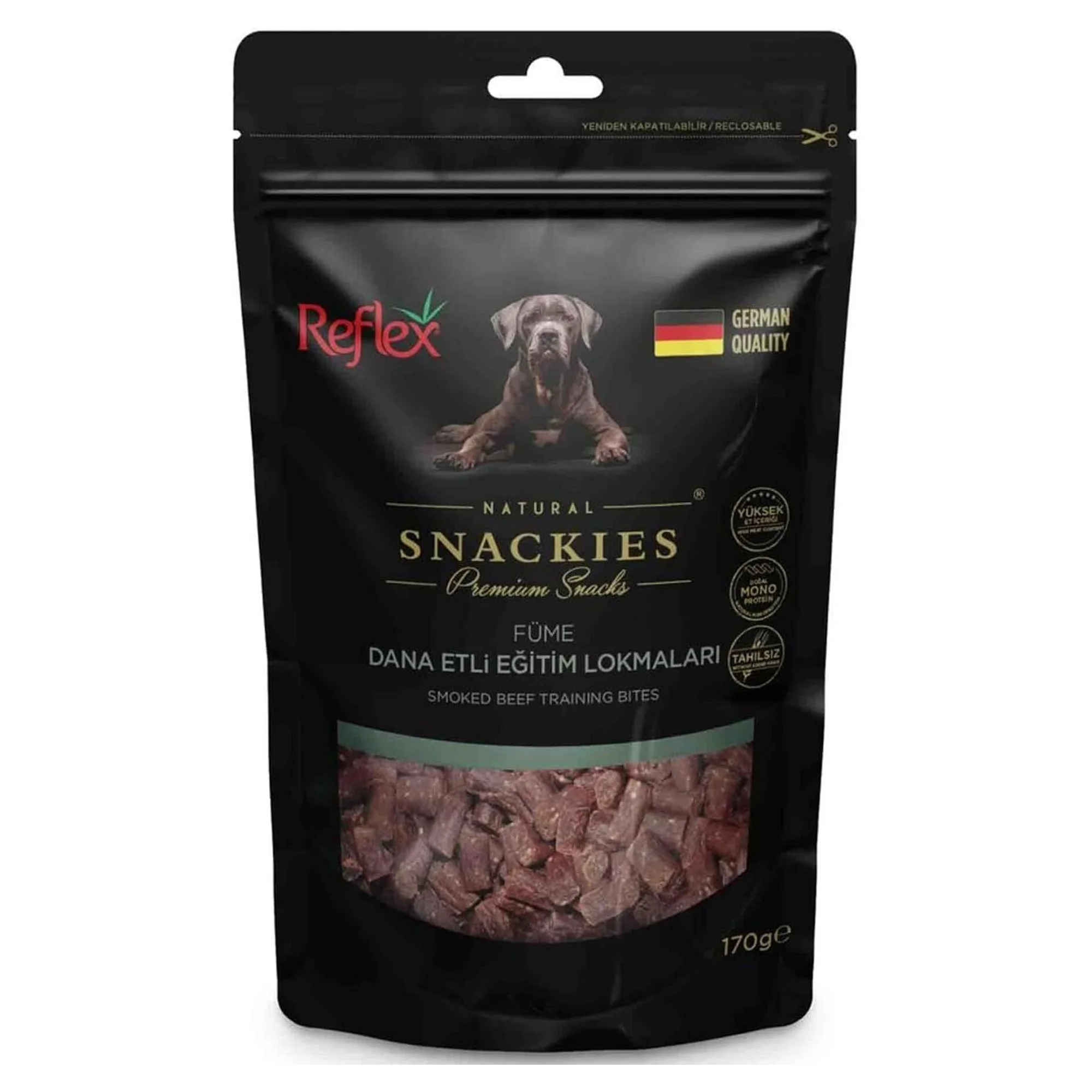 Reflex Snackies Füme Dana Etli Eğitim Lokmaları 170 G