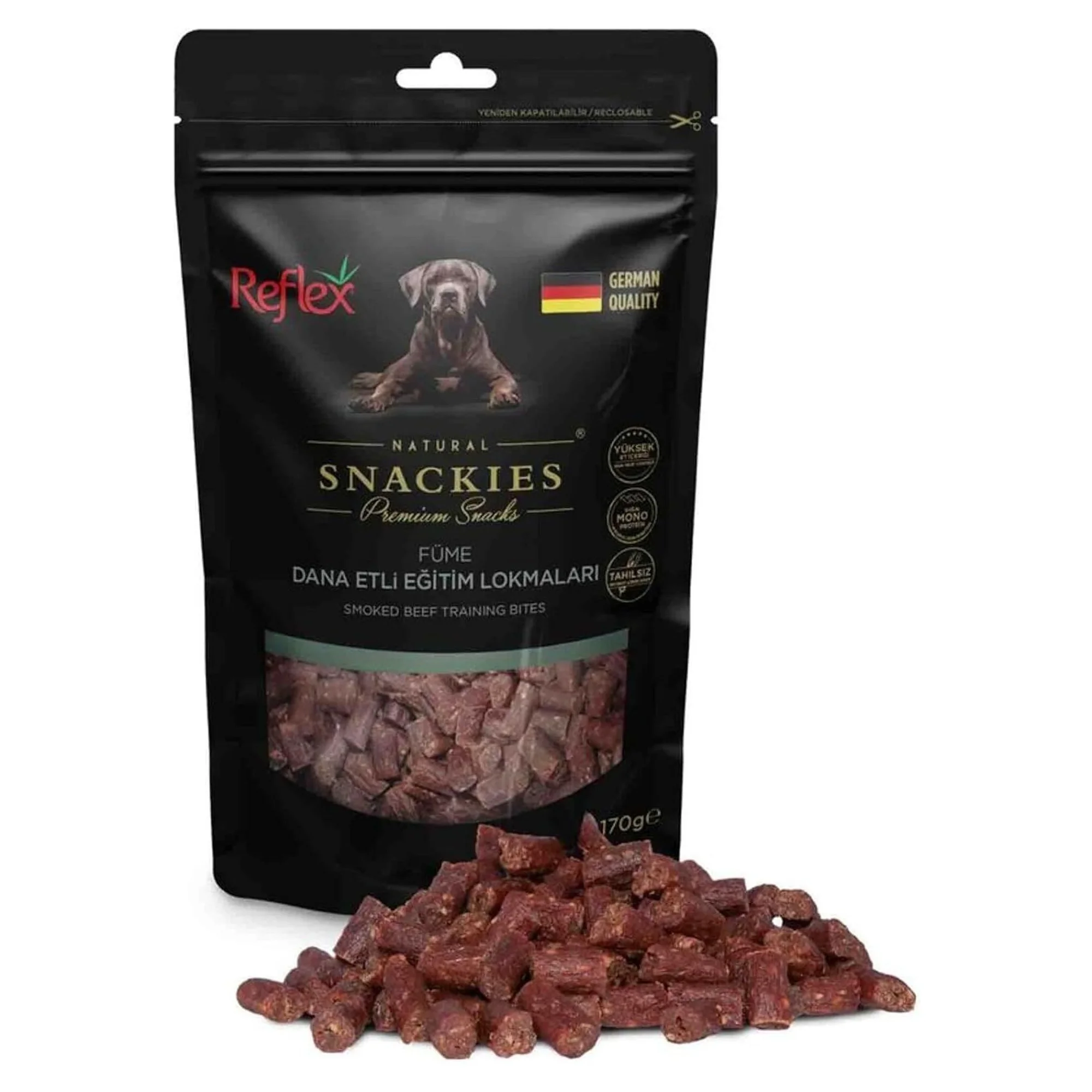 Reflex Snackies Füme Dana Etli Eğitim Lokmaları 170 G — Yarı Yumuşak — Görsel 3