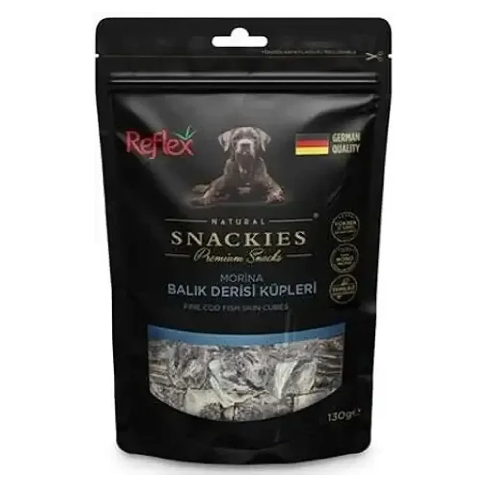 Reflex Reflex Snackies Morina Balık Derisi Küpleri 130 G