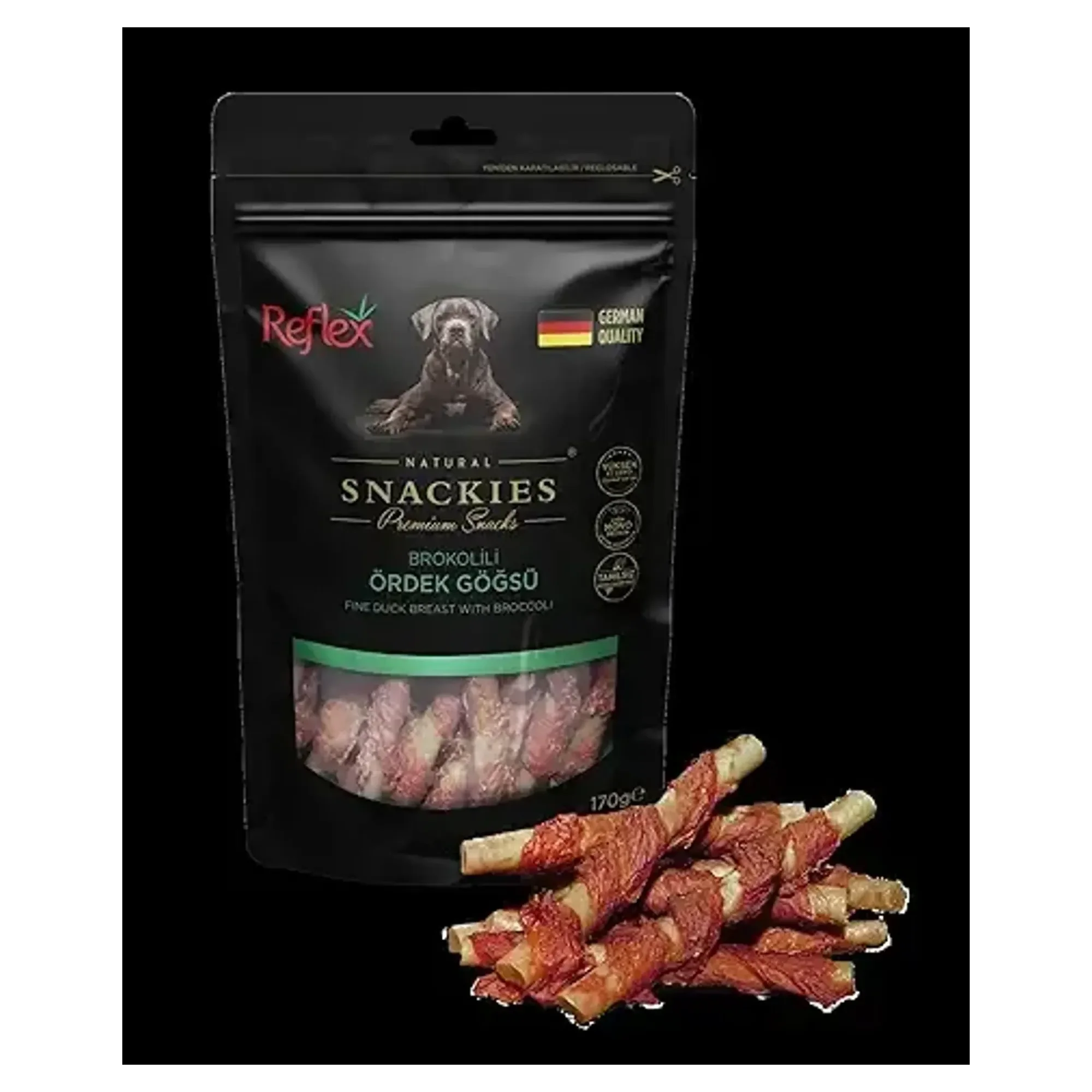 Reflex Reflex Snackies Brokolili Ördek Göğsü 170 G