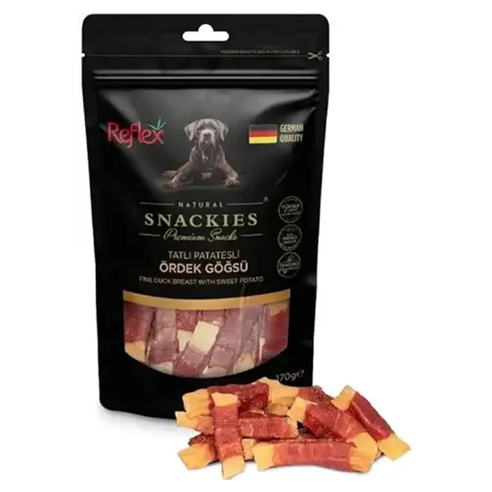 Reflex Reflex Snackies Tatlı Patatesli Ördek Göğsü 170 G