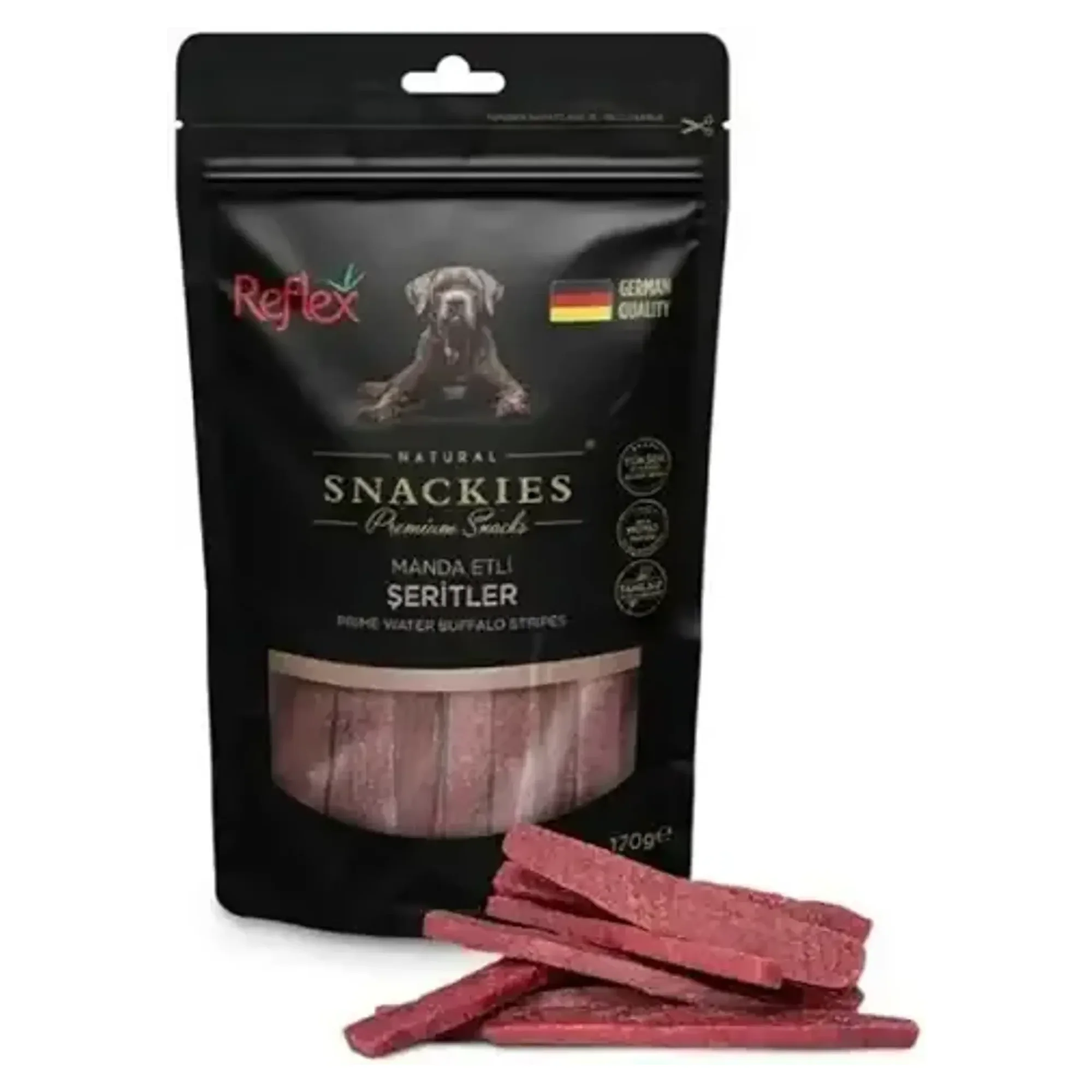 Reflex Reflex Snackies Manda Etli Şeritler 170 G