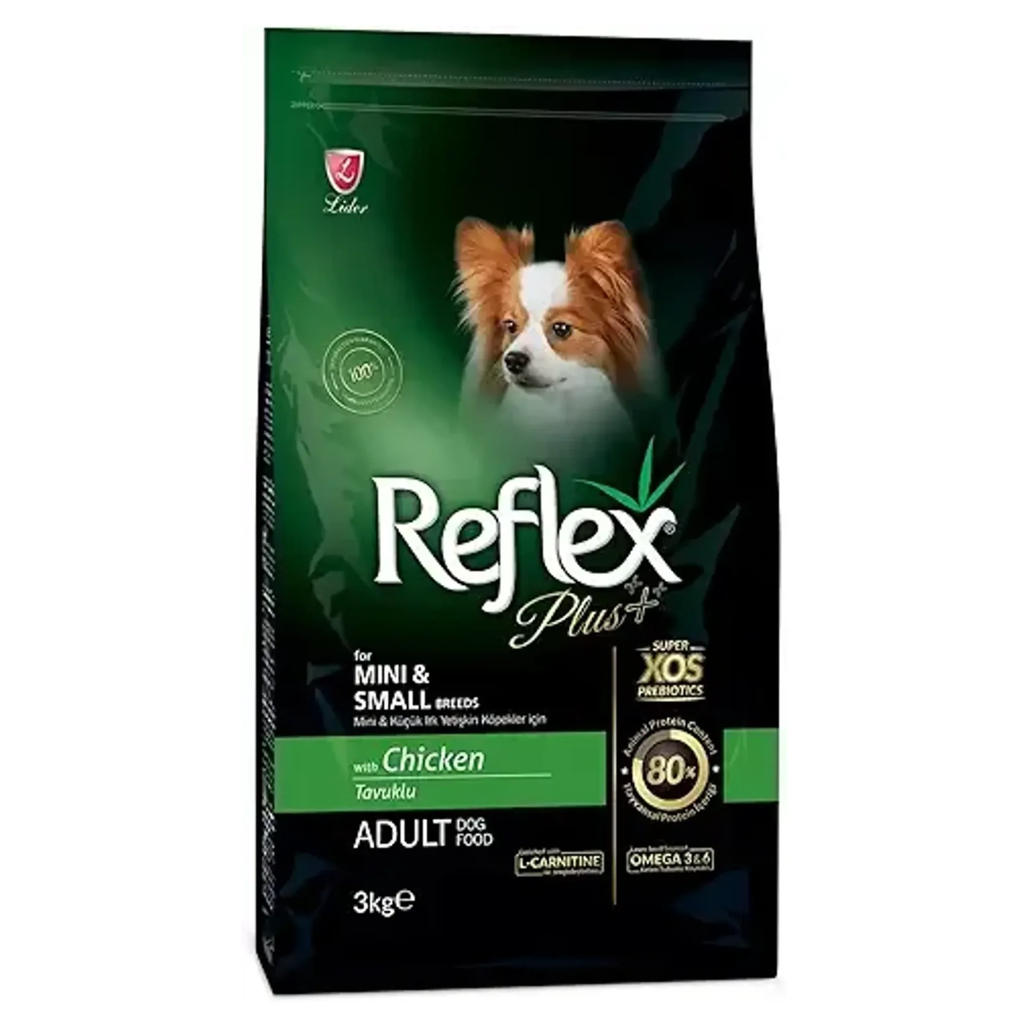 Reflex Plus Tavuklu Mini&Small Yetişkin Köpek Kuru Maması 3 Kg