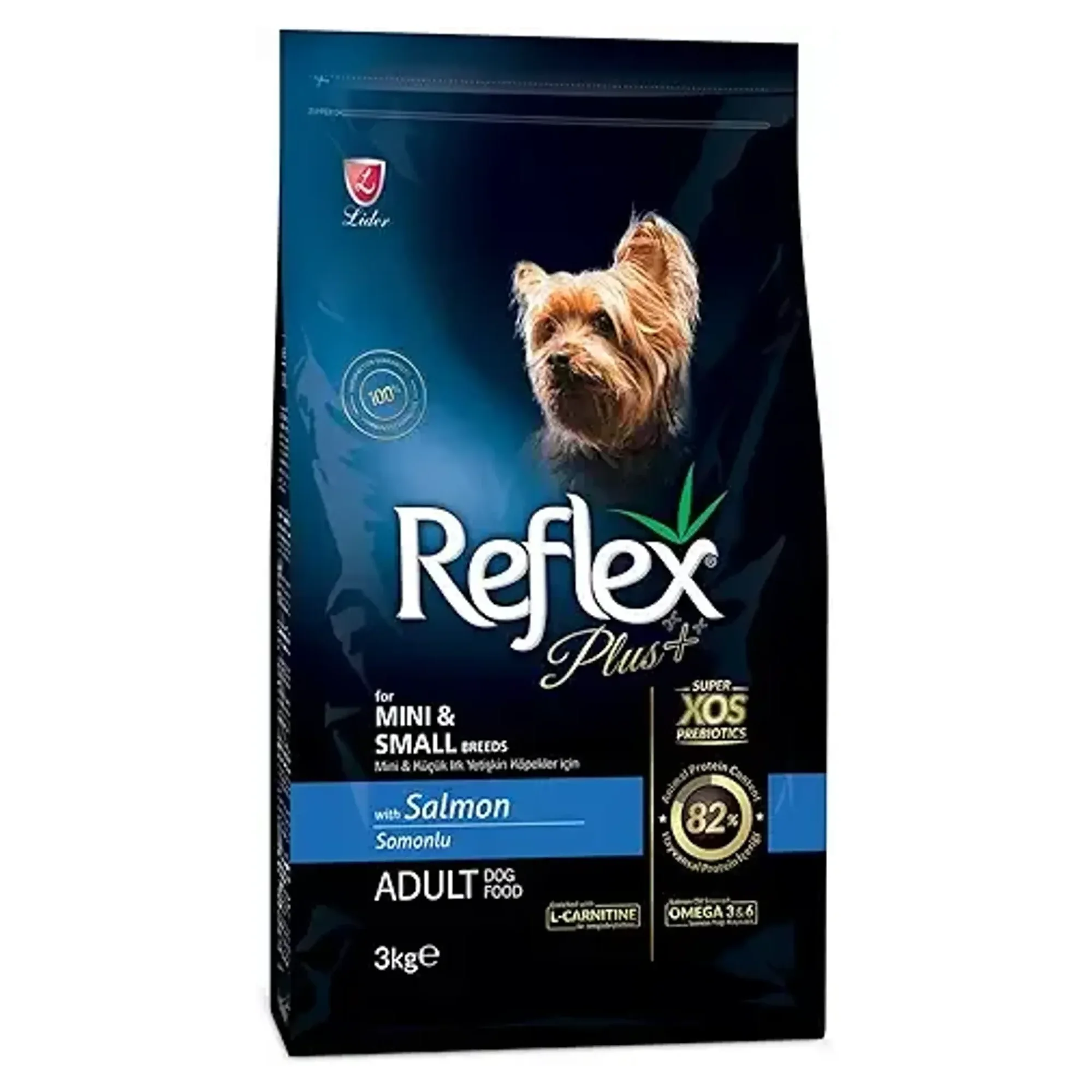 Reflex Plus Somonlu Mini&Small Yetişkin Köpek Kuru Maması 3 KG