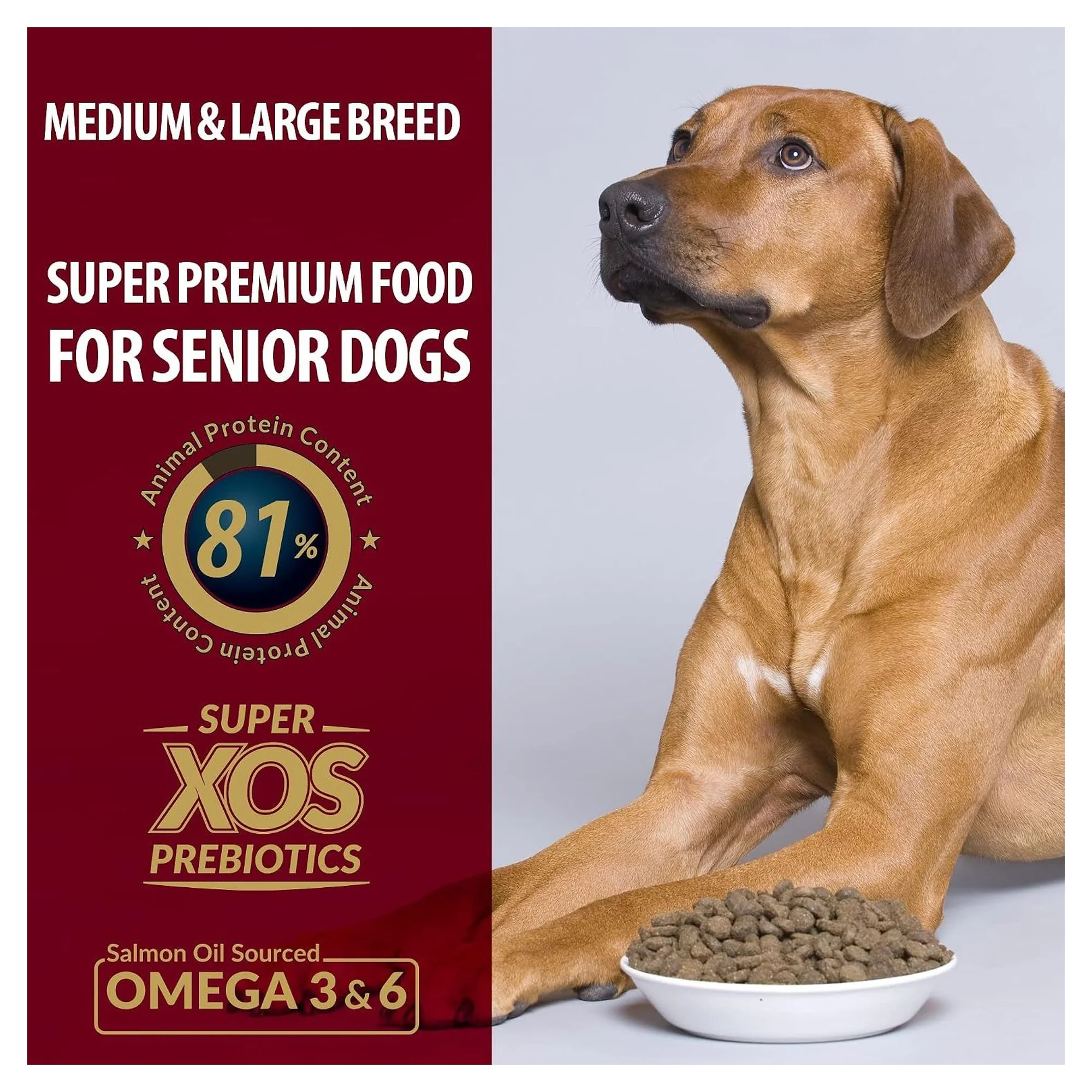 Reflex Plus Kuzulu Medium&Large Yaşlı Köpek Kuru Maması 3 KG — Normal, 3 kg — Görsel 2
