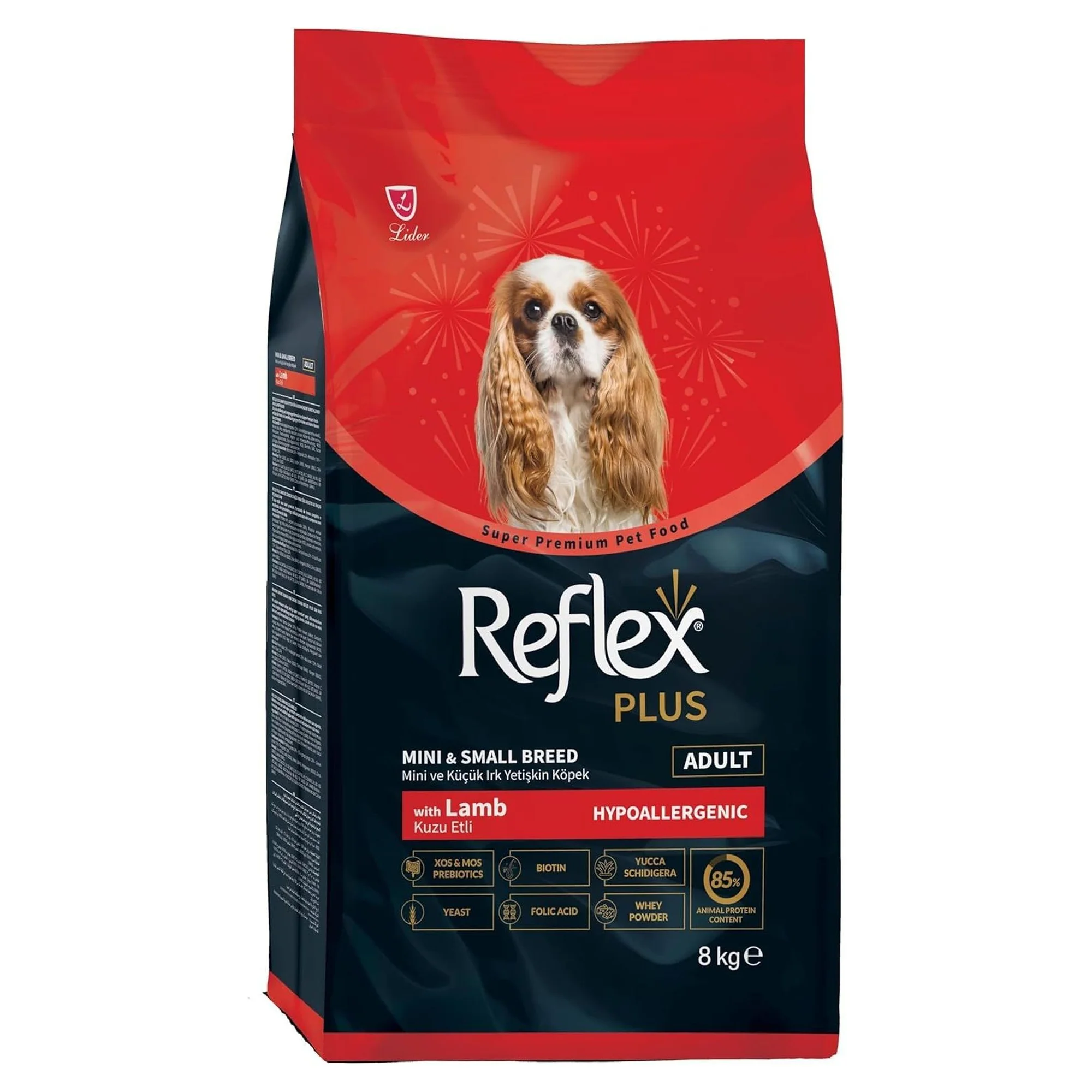 Reflex Plus Kuzu&Pirinç Küçük Irk Yetişkin Köpek 8 KG