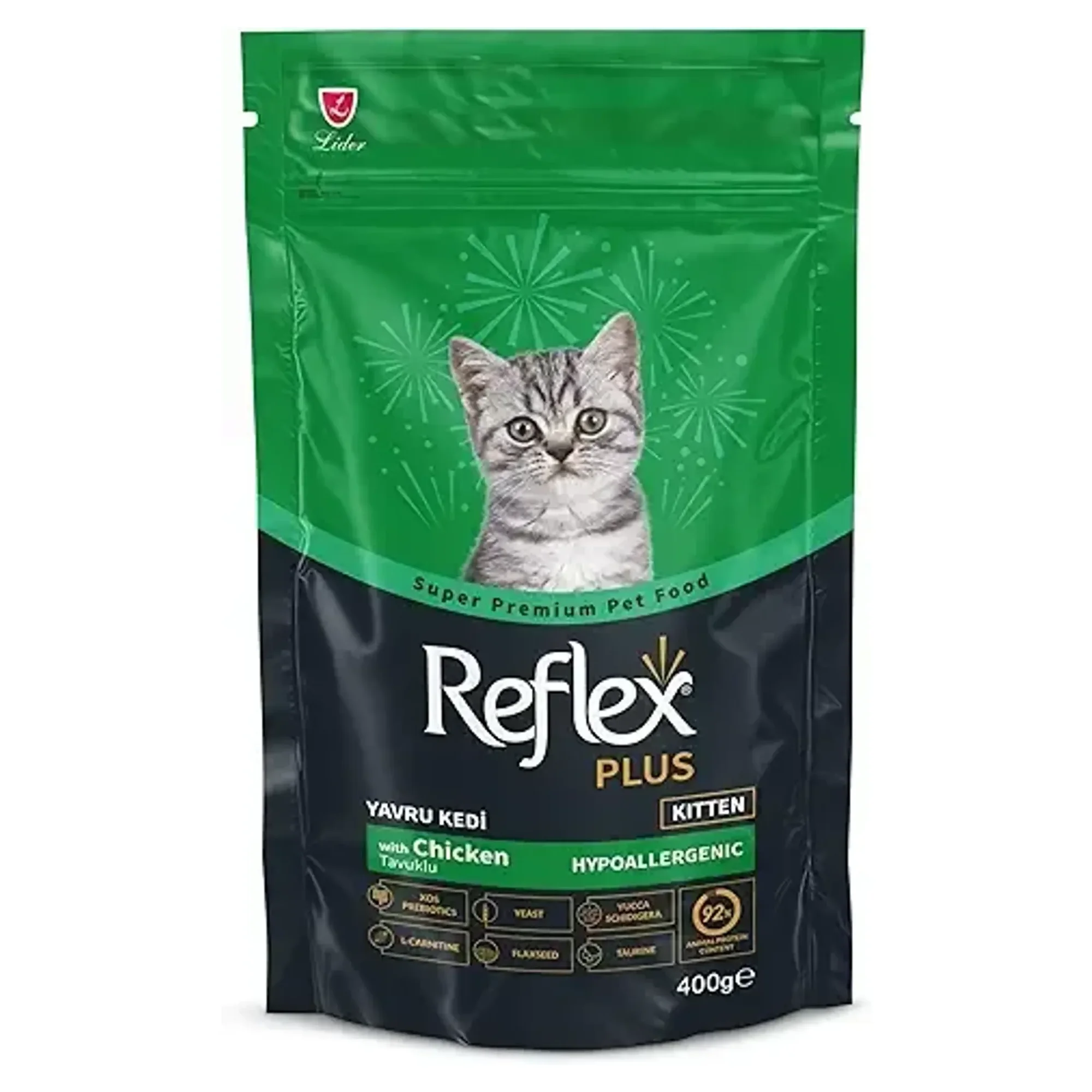 Reflex Plus Rexlex Plus Tavuklu Yavru Kedi Maması 400G