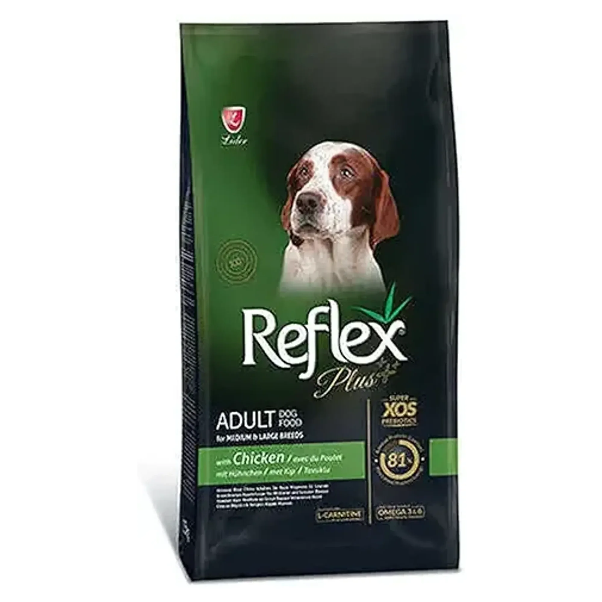Reflex Plus Tavuklu Küçük Irk Yetişkin Köpek Kuru Maması 15 KG