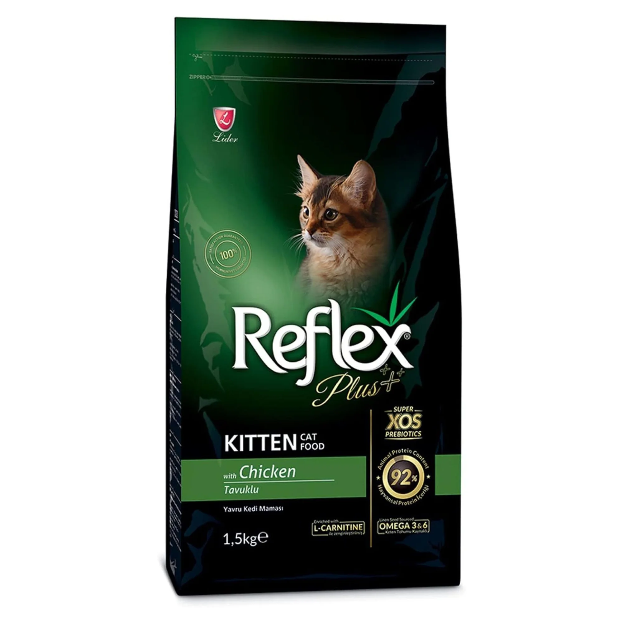 Reflex Plus Tavuklu Yavru Kedi Kuru Maması 1.5 KG