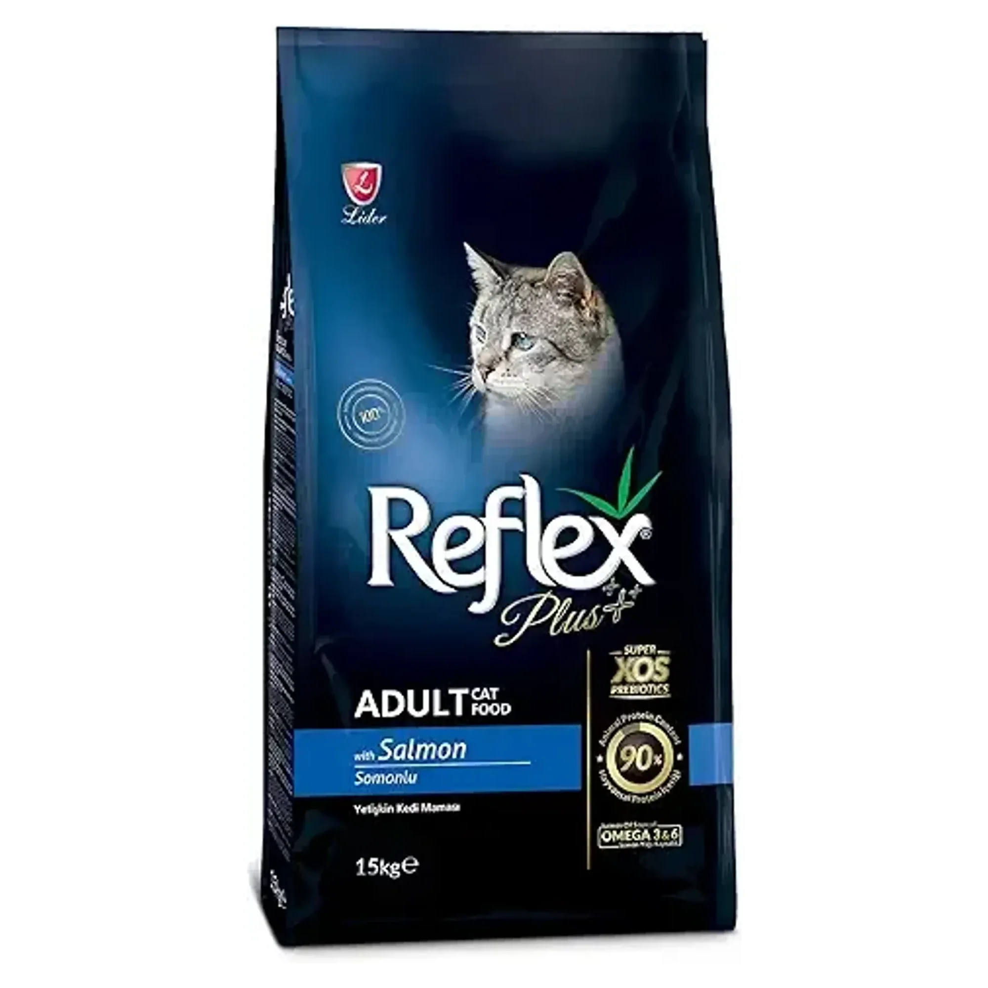 Reflex Plus Somonlu Yetişkin Kedi Kuru Maması 1.5 KG
