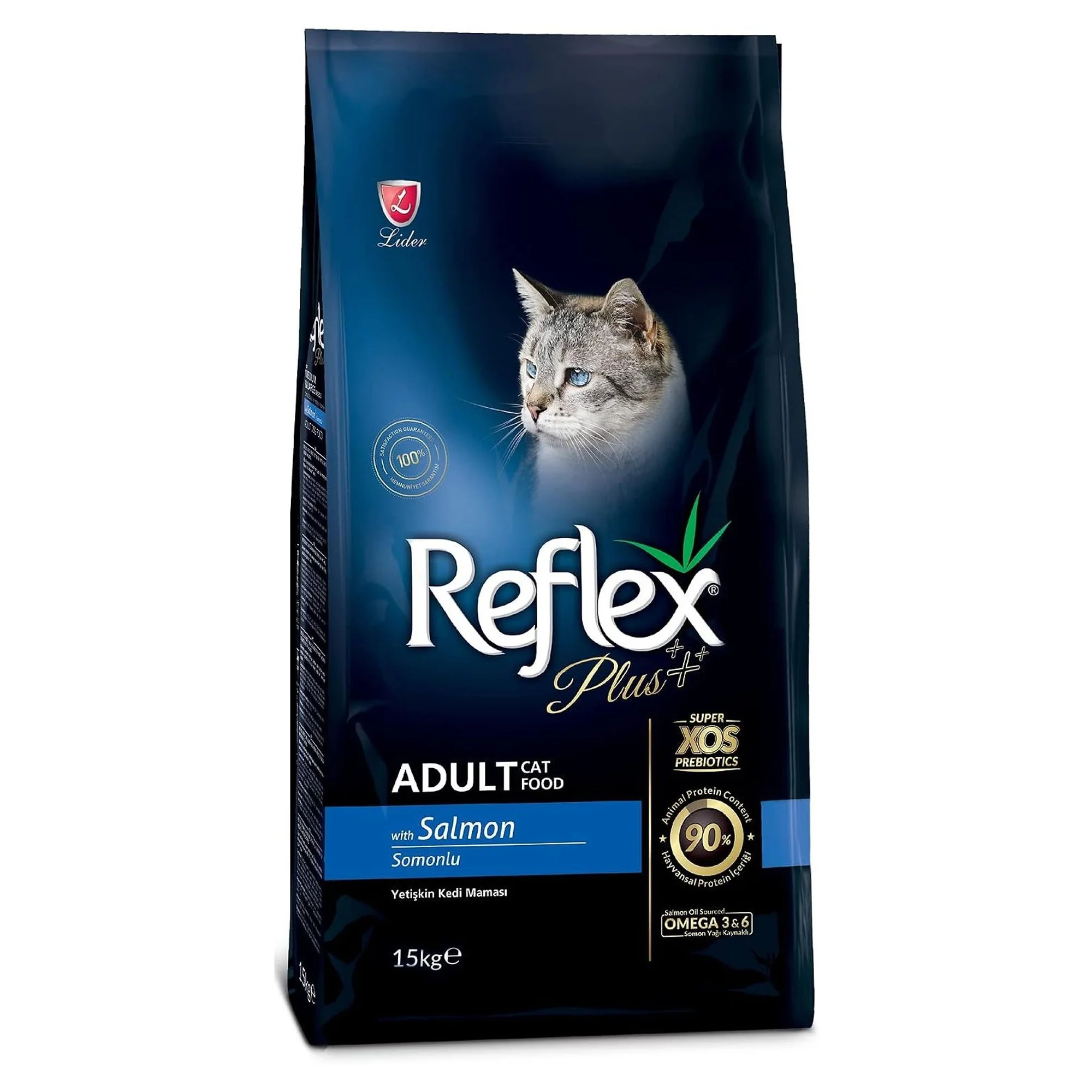 Reflex Plus Somonlu Yetişkin Kedi Kuru Maması 1.5 KG