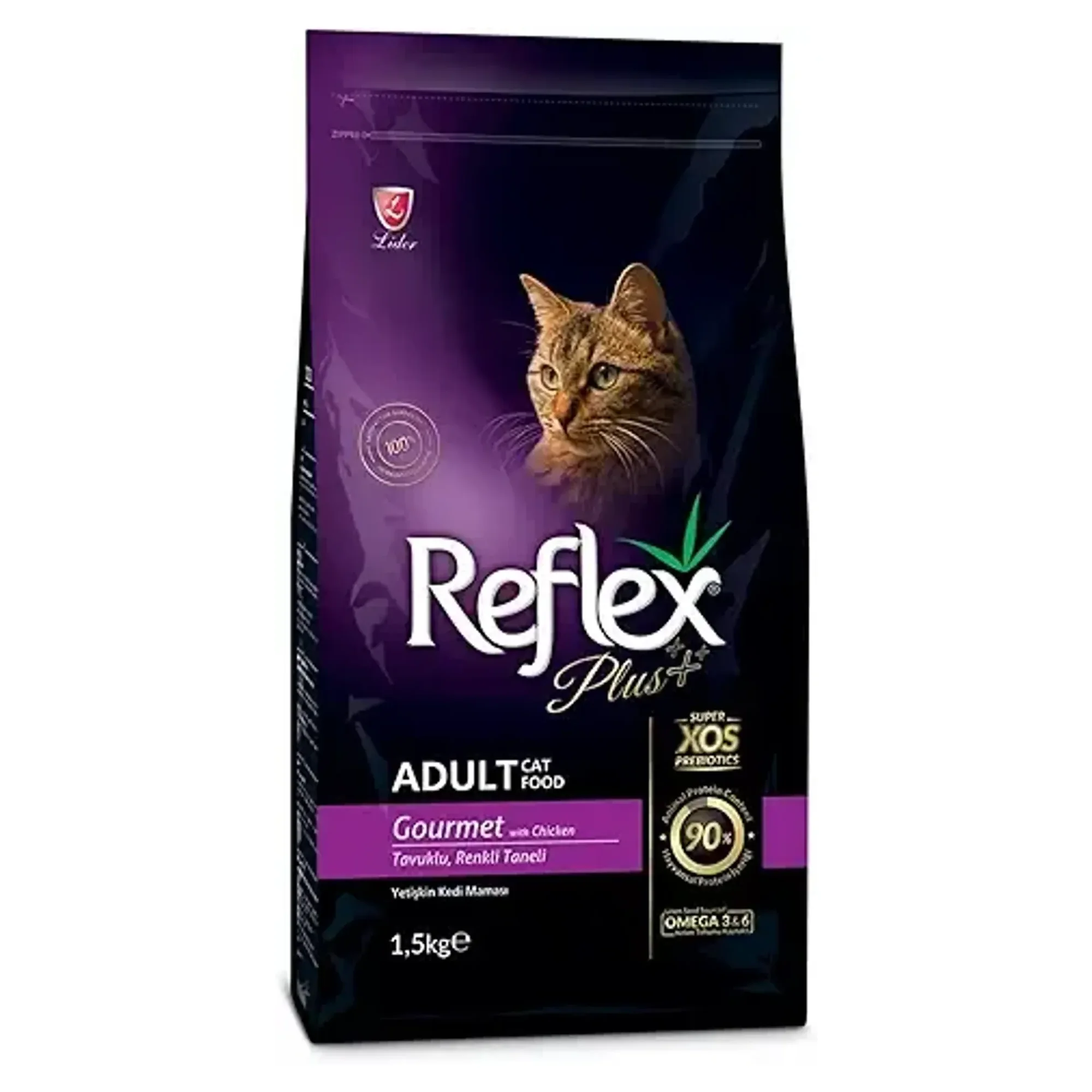 Reflex Plus Reflex Plus Cat Adult Multicolor 1.5 KG