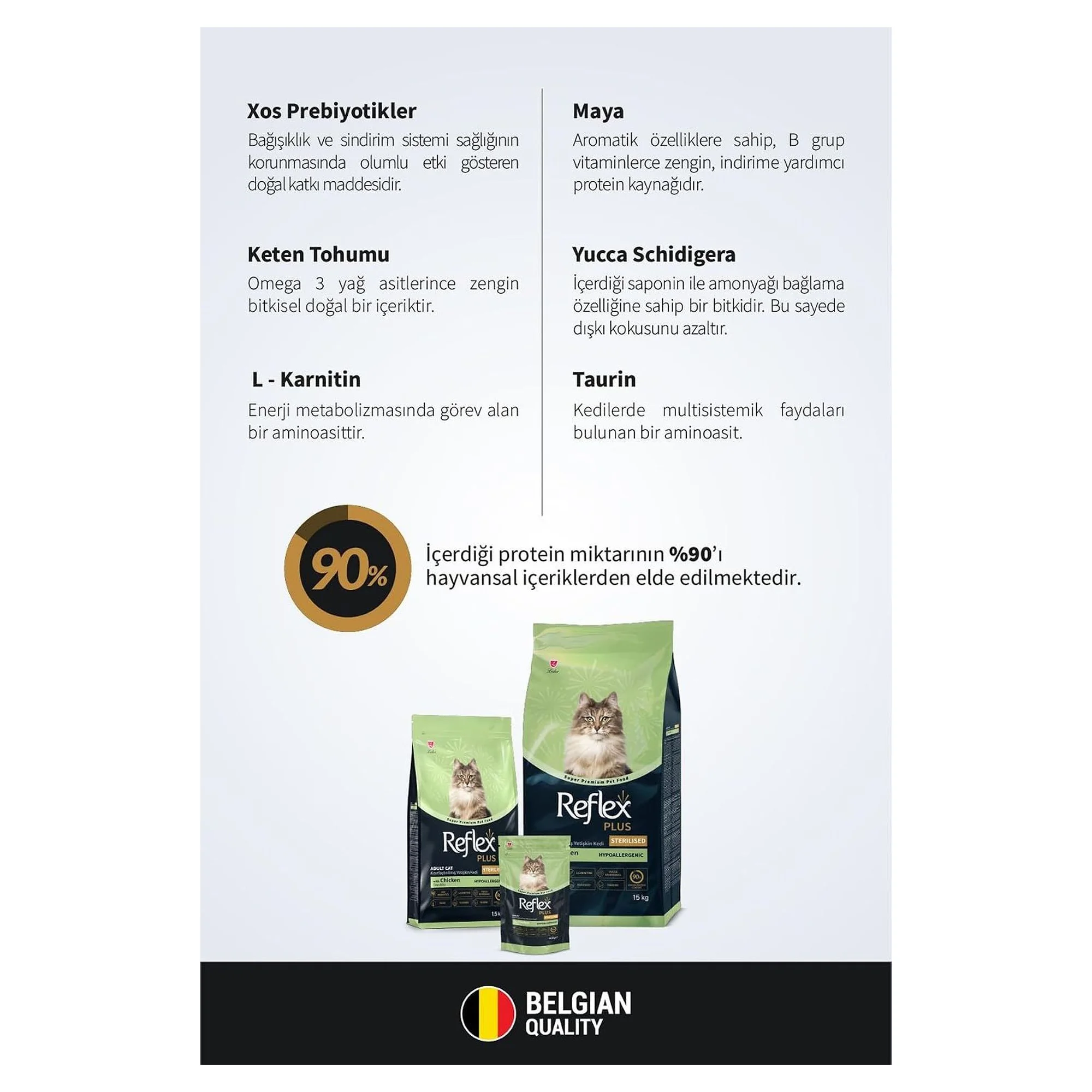 Reflex Plus Tavuklu Yetişkin Kısırlaştırılmış Kedi Kuru Maması 1.5 KG — Normal, 1.6 kg — Görsel 4