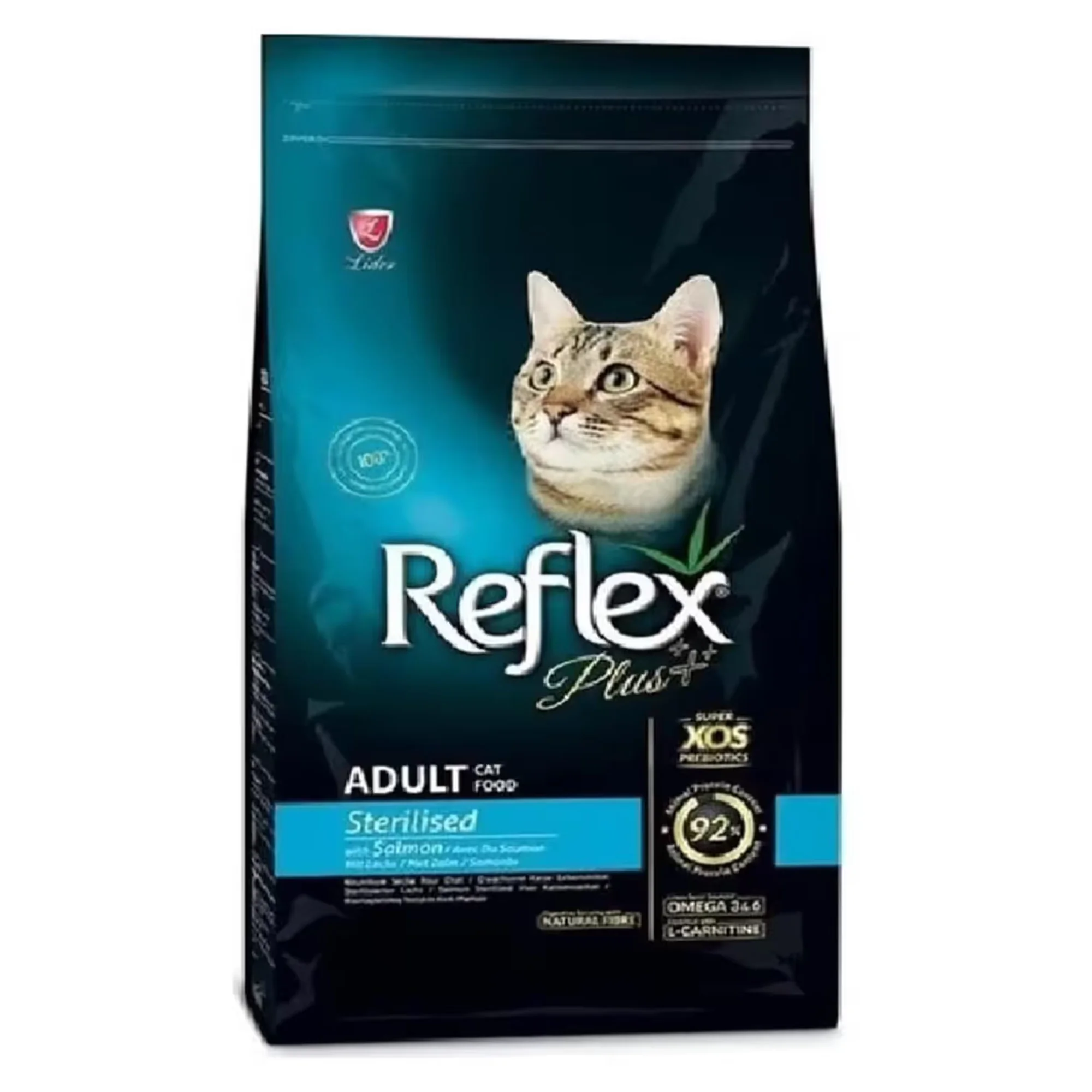 Reflex Plus Somonlu Kısırlaştırılmış Yetişkin Kedi Maması 1.5 KG + 500 G