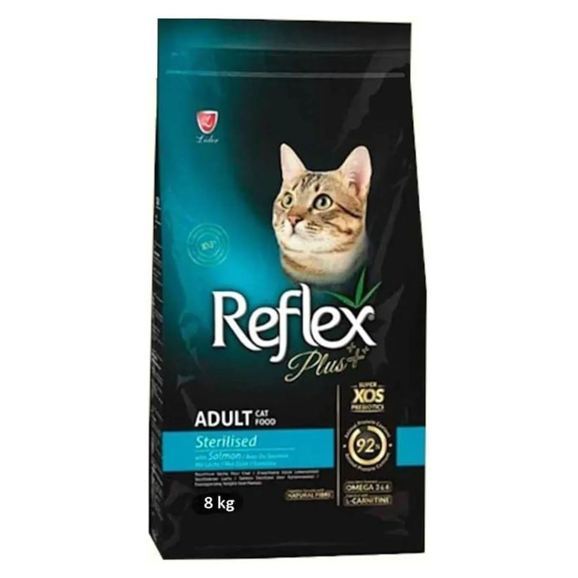 Reflex Plus Somonlu Yetişkin Kısırlaştırılmış Kedi Kuru Maması 8 KG