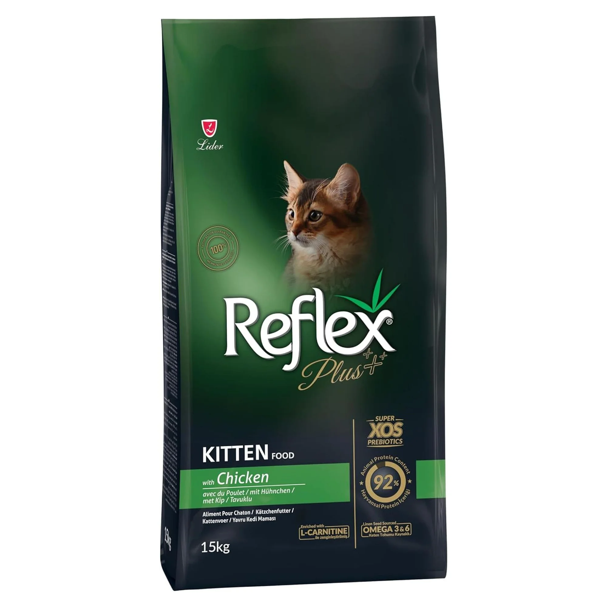 Reflex Plus Tavuklu Yavru Kedi Kuru Maması 15 KG