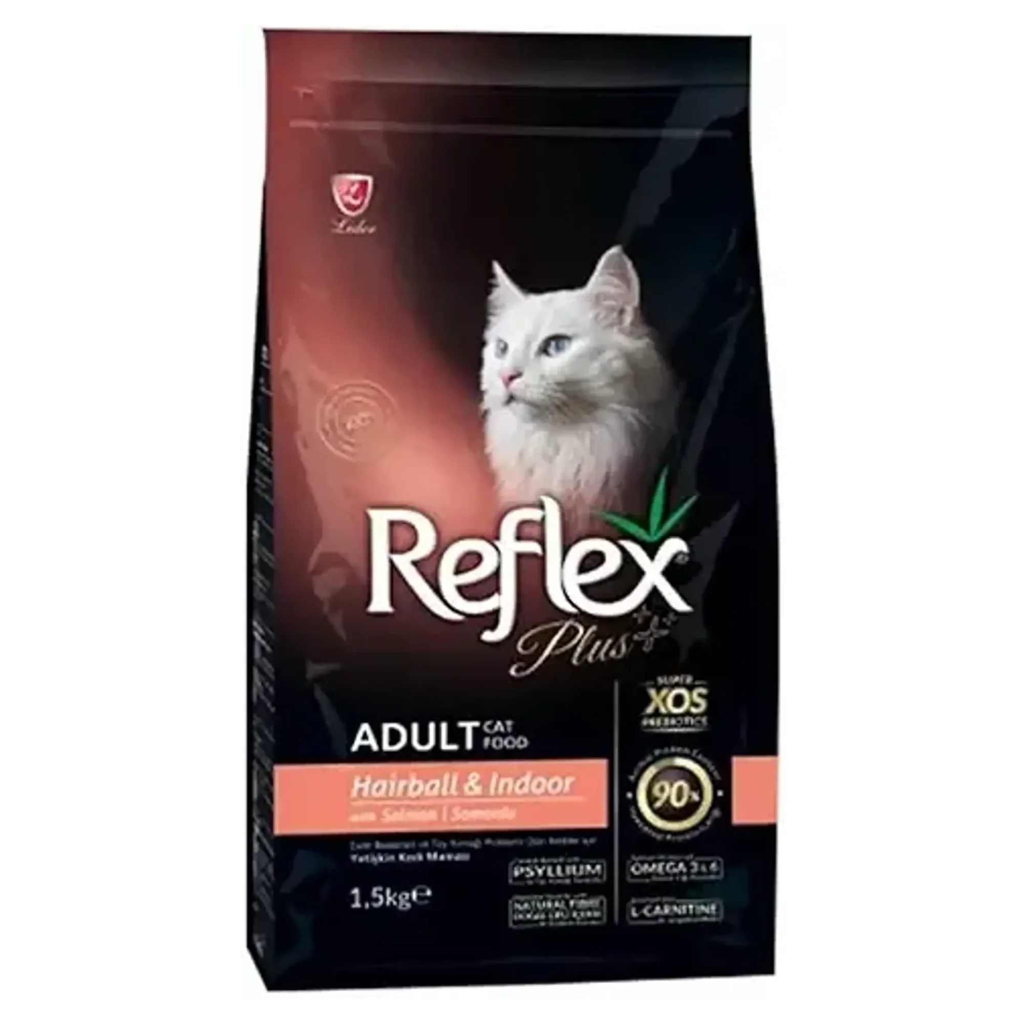 Reflex Plus Hairball Somonlu Yetişkin Kedi Kuru Maması 15 KG