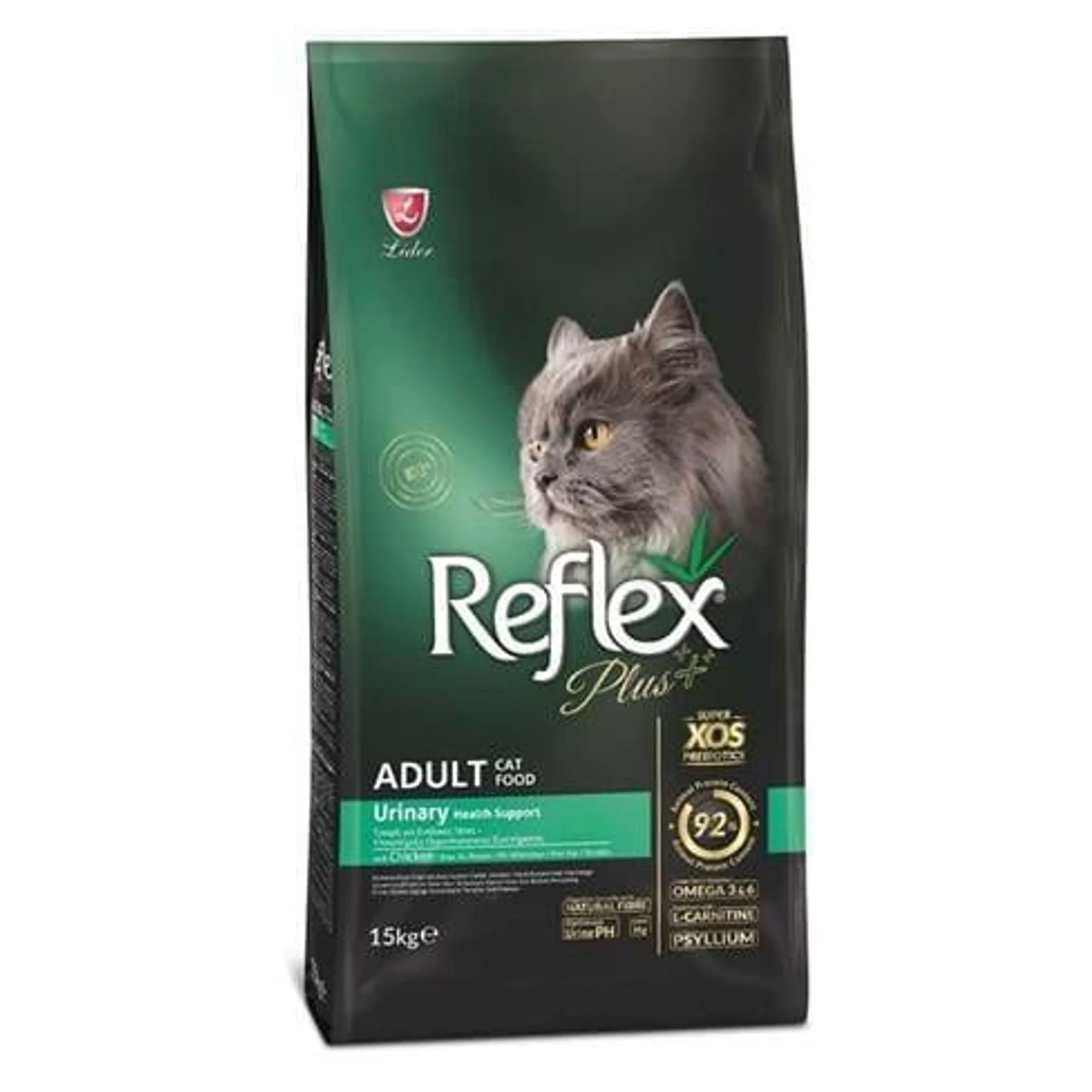 Reflex Plus Urinary Tavuklu Yetişkin Kedi Kuru Maması 15 KG
