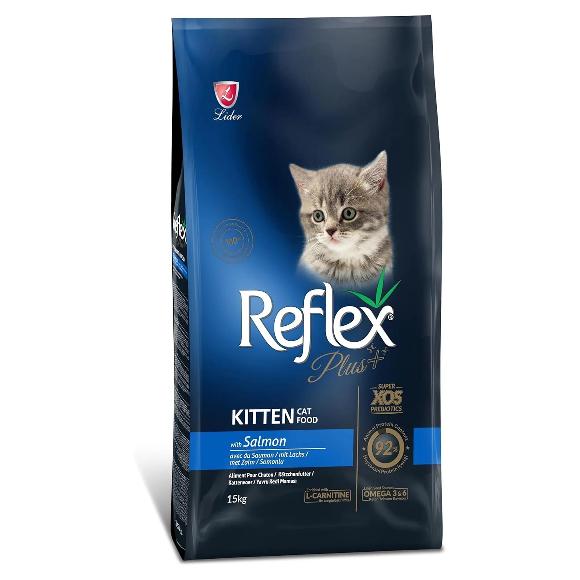 Reflex Plus Somonlu Yavru Kedi Kuru Maması 15 KG