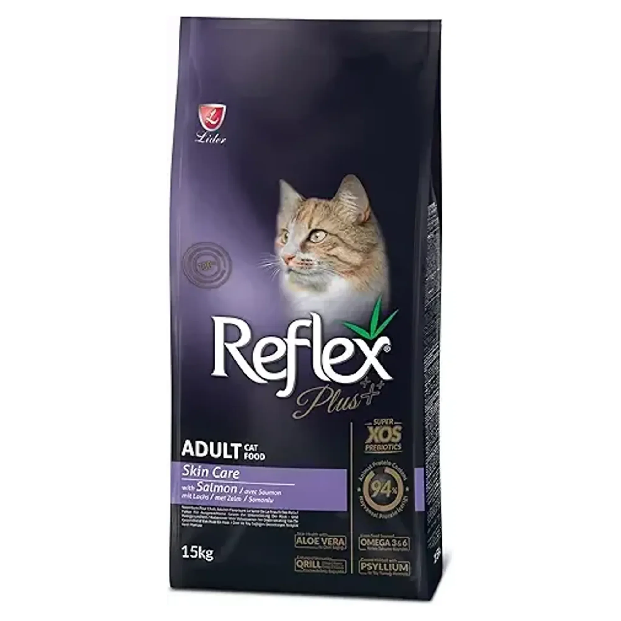 Reflex Plus Adult Cat Skin CareSalmon  15 KG