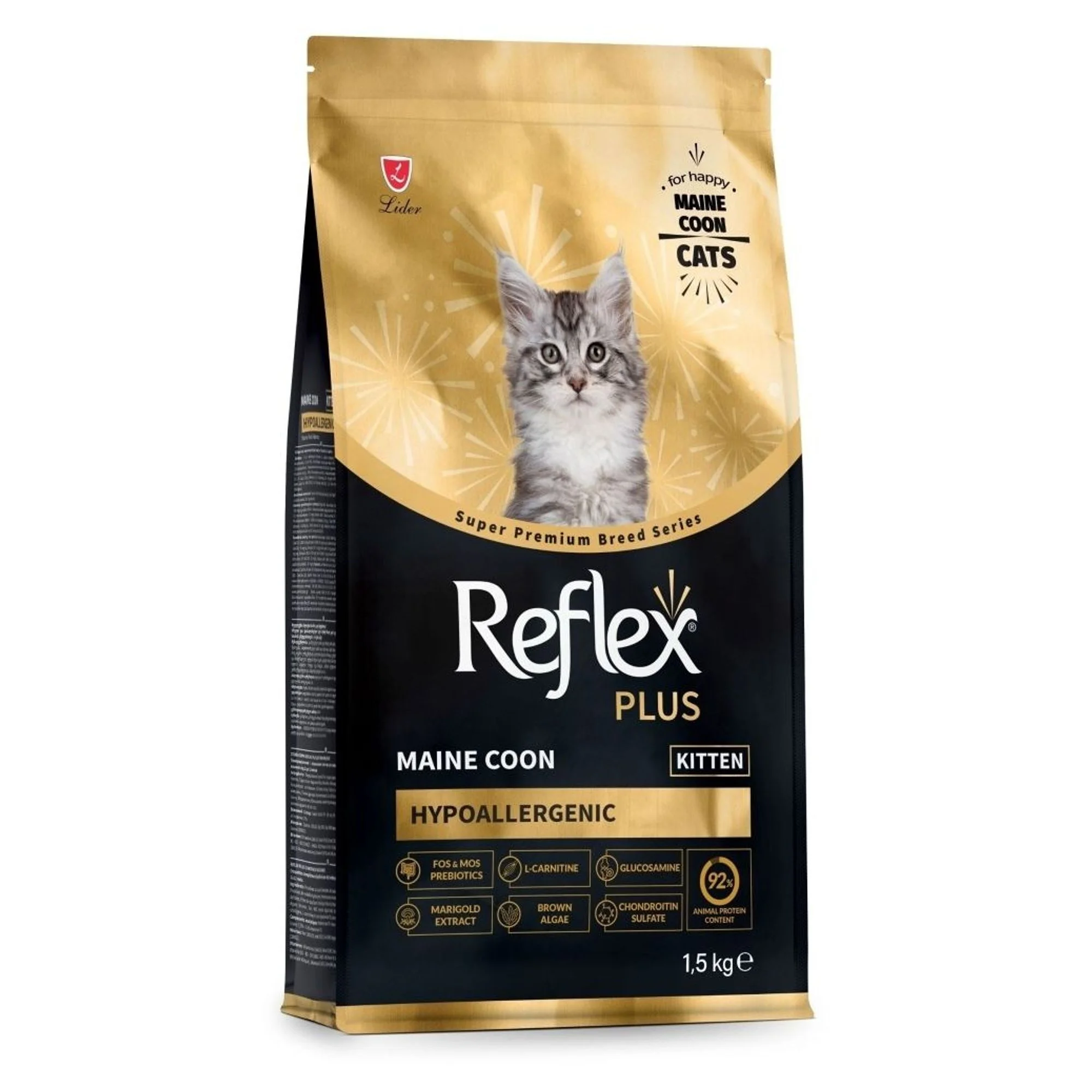 Reflex Plus Hipoalerjenik Maine Coon Yavru Kedi Maması 1.5 KG