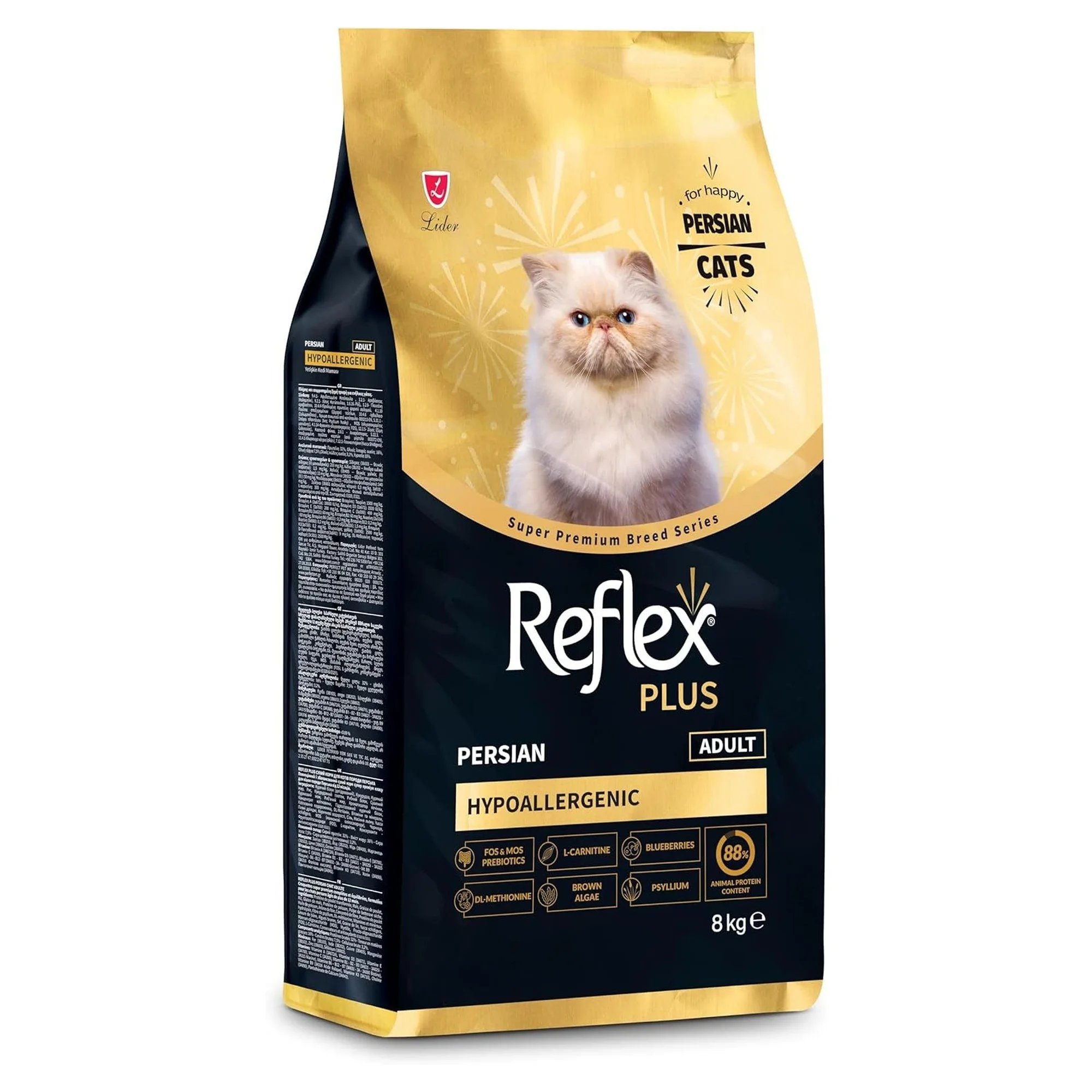 Reflex Plus Persian Yetişkin Kedi Maması 8 KG