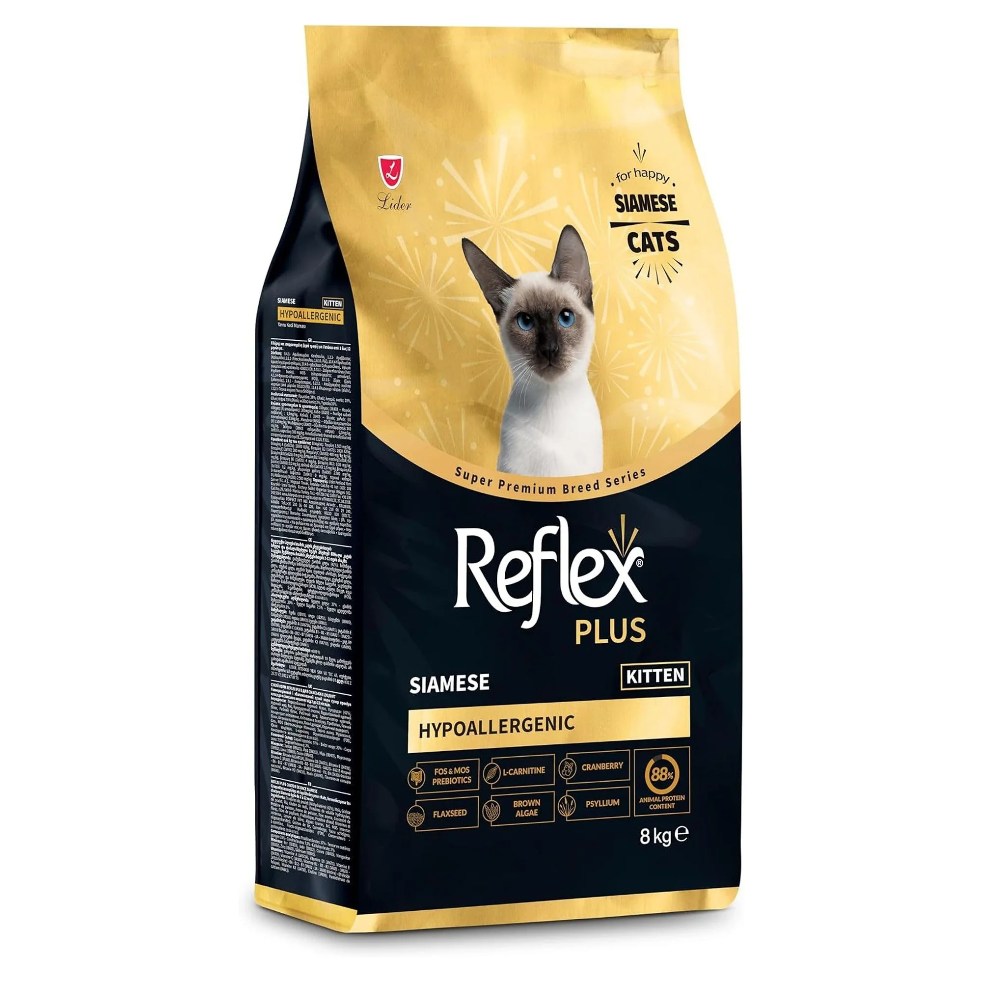 Reflex Plus Siamese Yavru Kedi Maması 8 KG