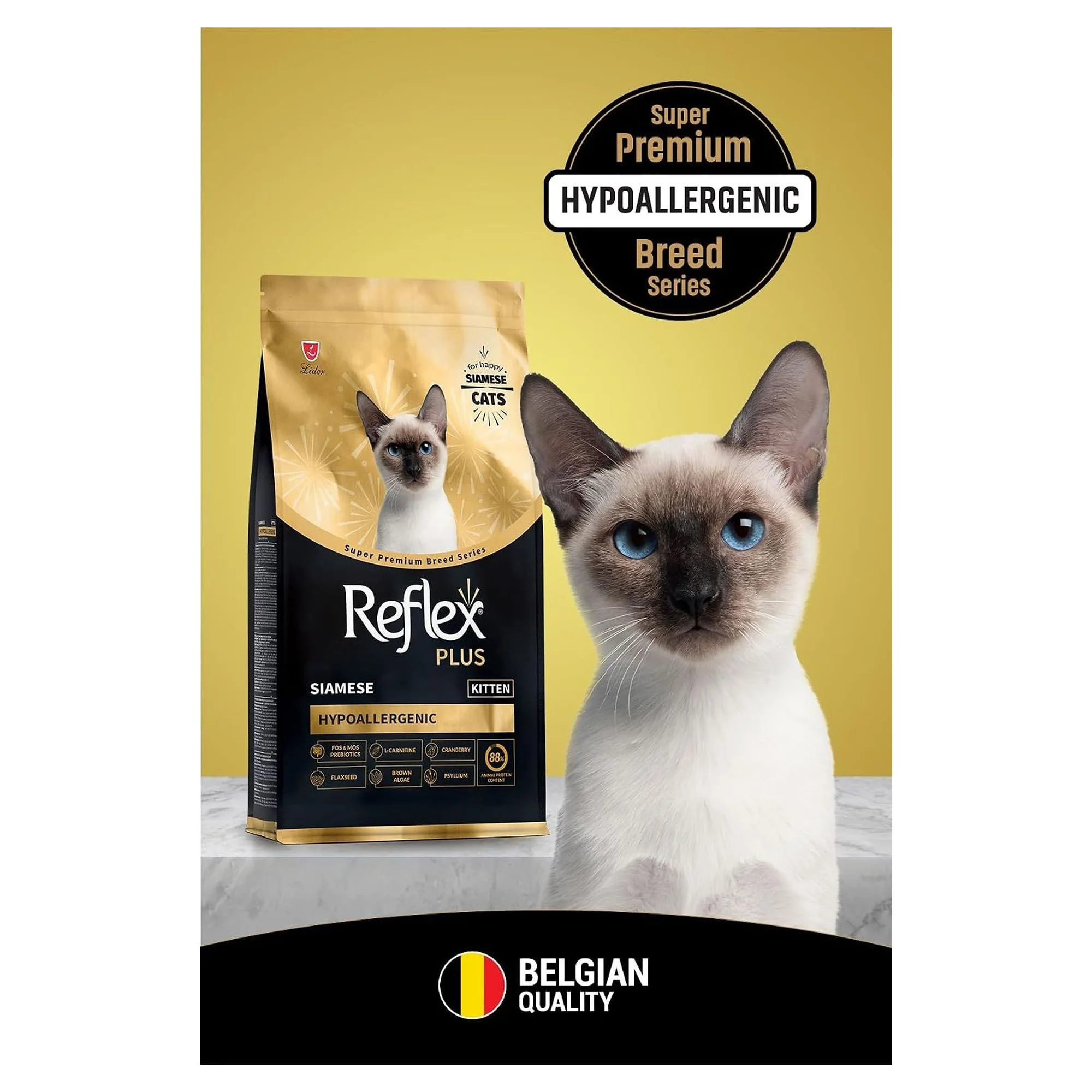 Reflex Plus Siamese Yavru Kedi Maması 8 KG — Normal, 8.1 kg — Görsel 2