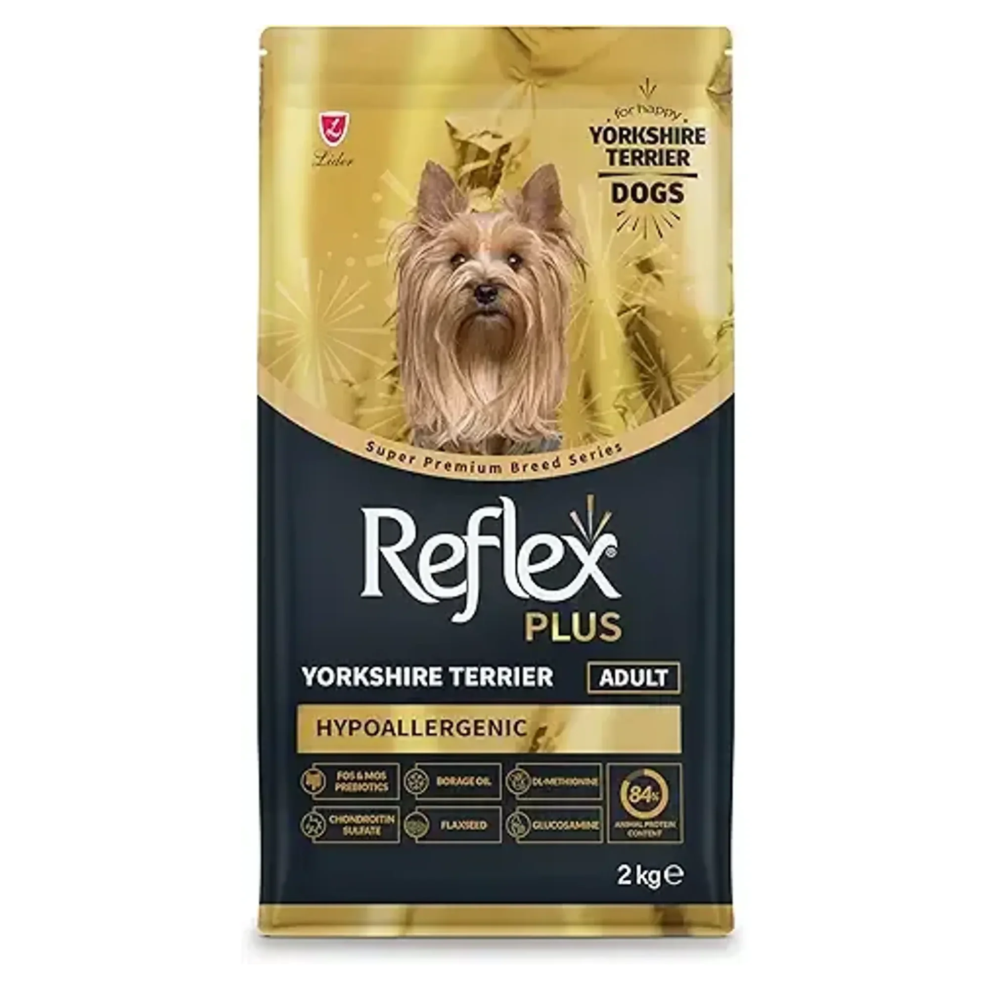 Reflex Plus Yorkshire Terrier Yetişkin Köpek Maması 2 KG
