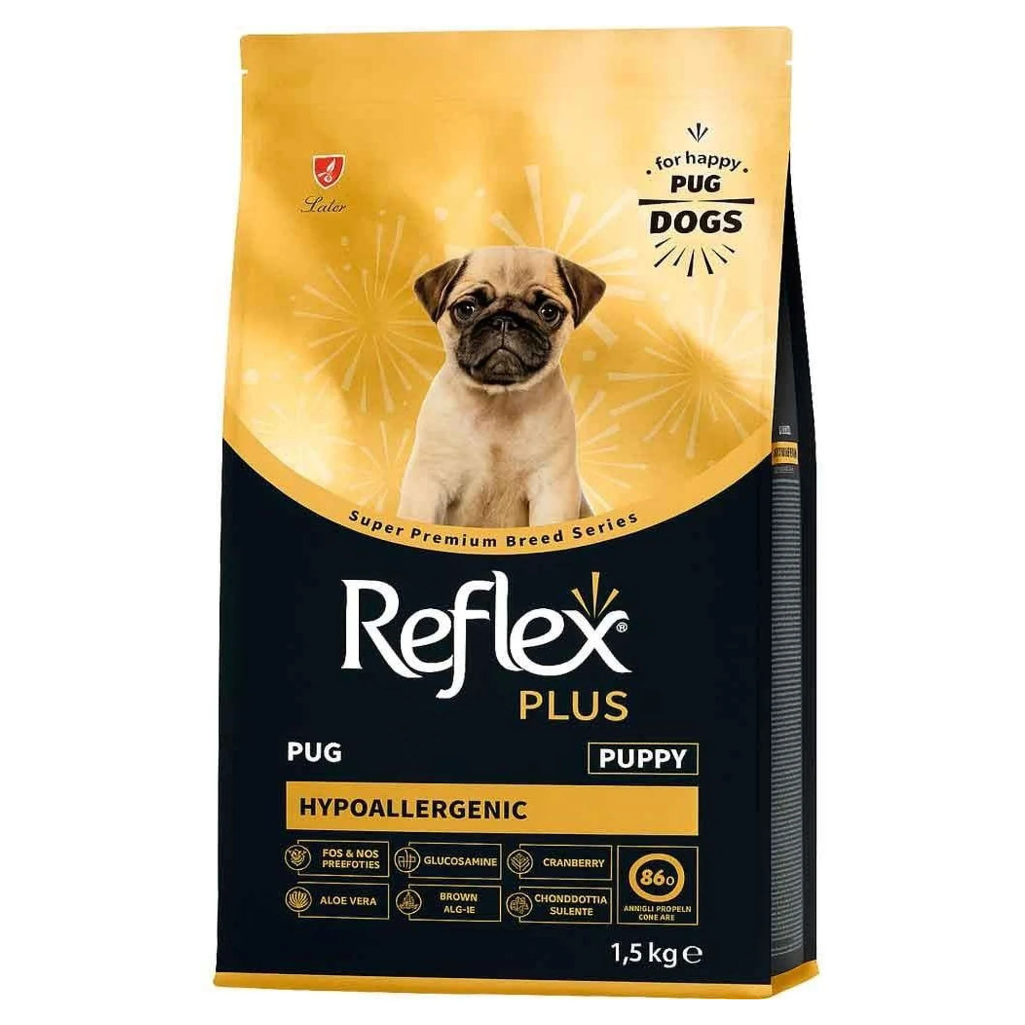 Reflex Plus Pug Yavru Köpek Maması 1.5 KG