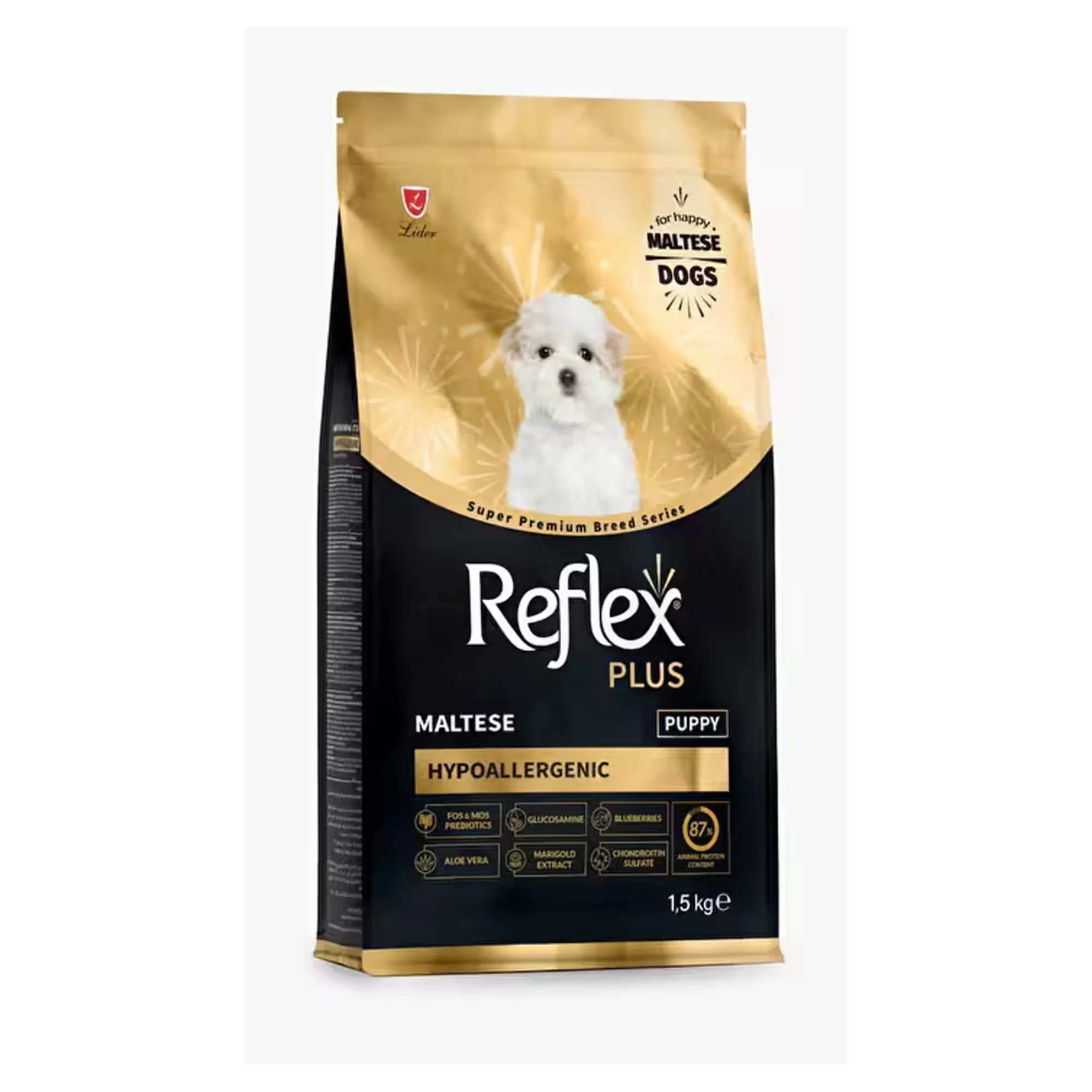 Reflex Plus Reflex Plus Maltese Terrier Hypoallergenic Yavru Köpek Maması 1.5 KG