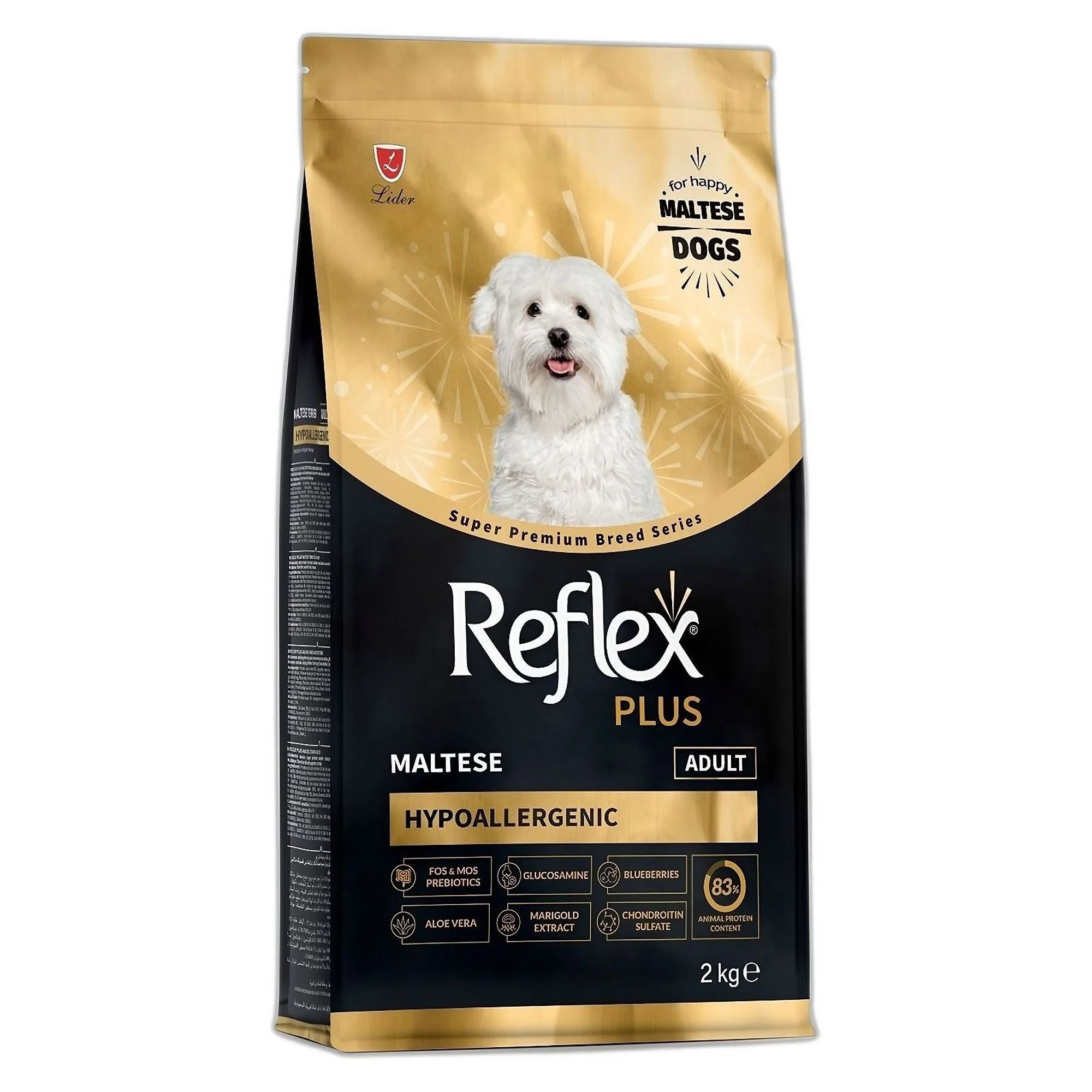 Reflex Plus Maltese Terrier Hypoallergenic Yetişkin Köpek Maması 2 KG
